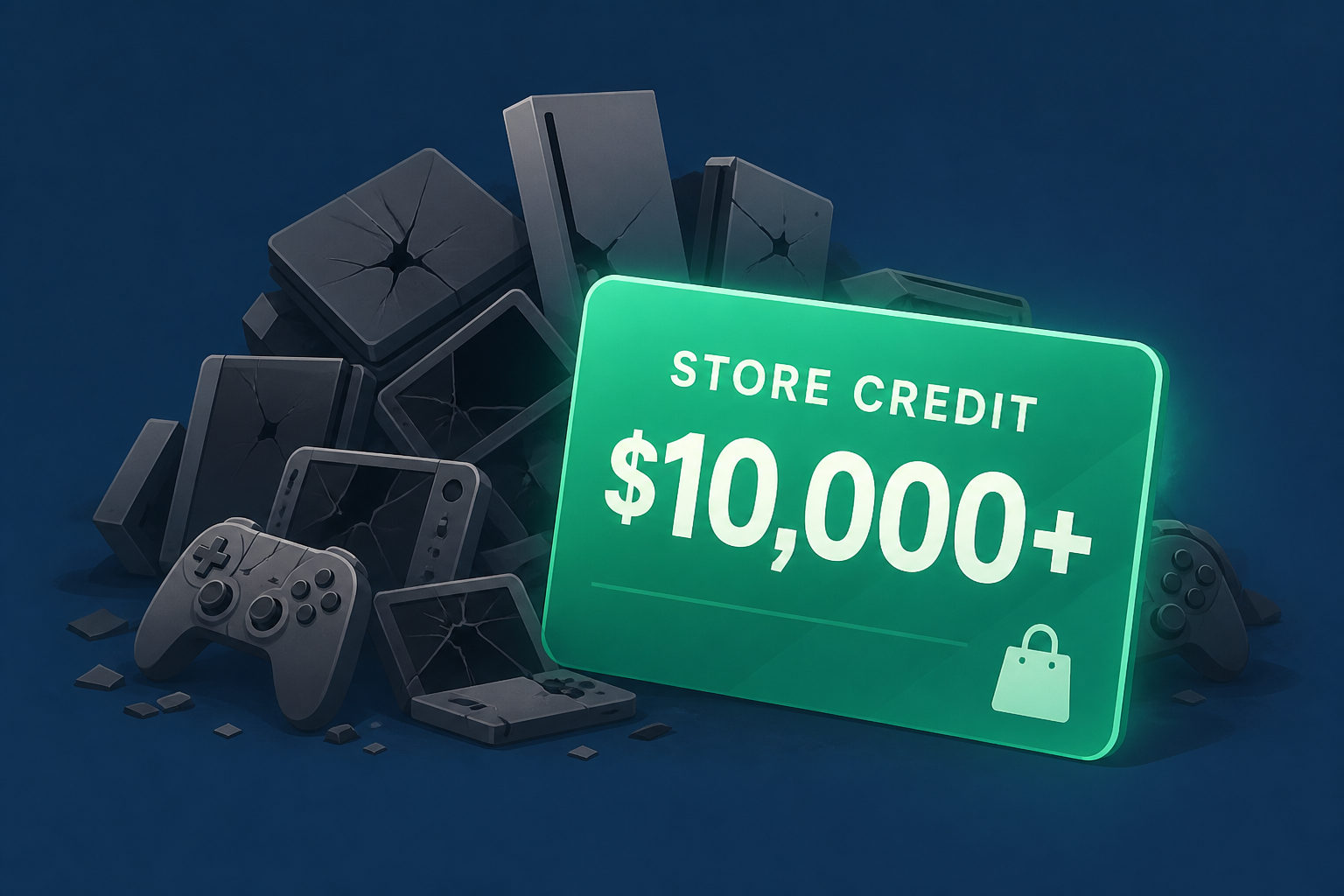 GameStop Customer Earns Over $10,000 in Store Credit From "Hundreds" of Broken Consoles