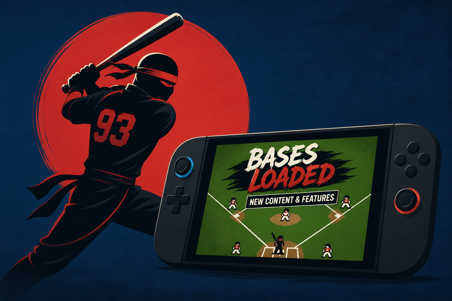 Ninja Baseball League-Man: Bases Loaded announced for Nintendo Switch 2 - 1993 game returns with new content and features