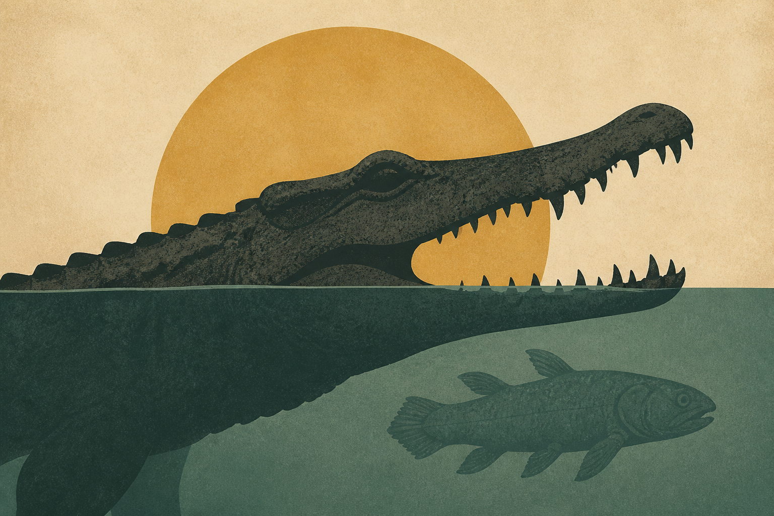 Massive Prehistoric Crocodylians Took a Brutal Approach to Hunting