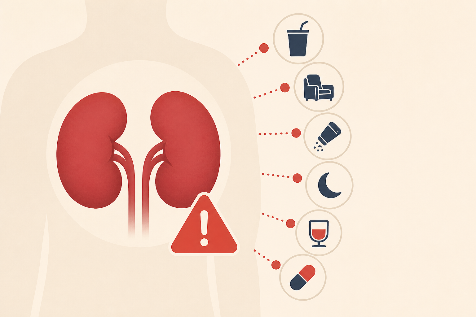 You may feel completely fine, but these 6 everyday habits could be hurting your kidneys