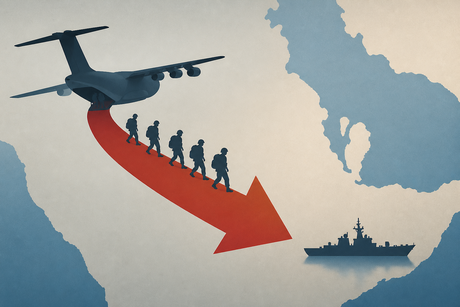 US reportedly weighing major troop pullback from Gulf following damage in Iran war
