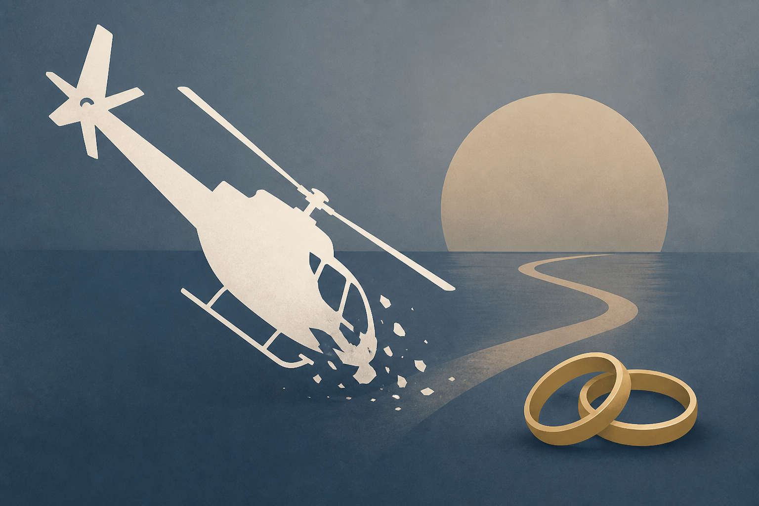 Newlywed Couple Dies in Honeymoon Helicopter Crash Minutes Before They Were Due to Land