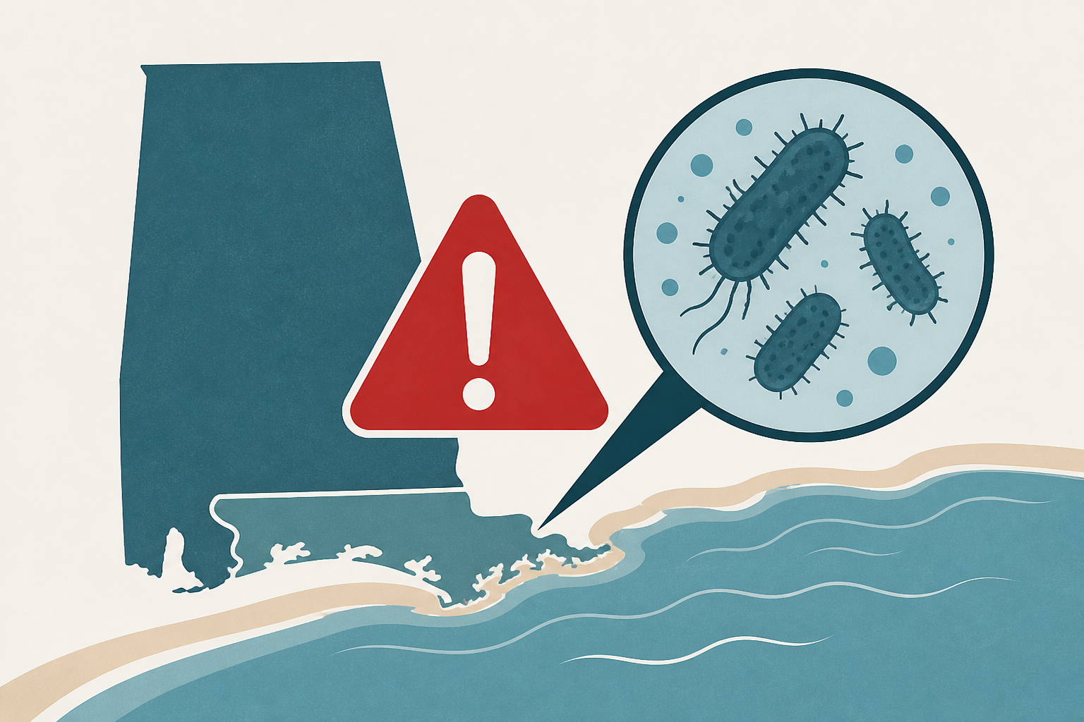 Alabama issues Gulf Coast alert as flesh-eating bacteria sickens 16, kills 1