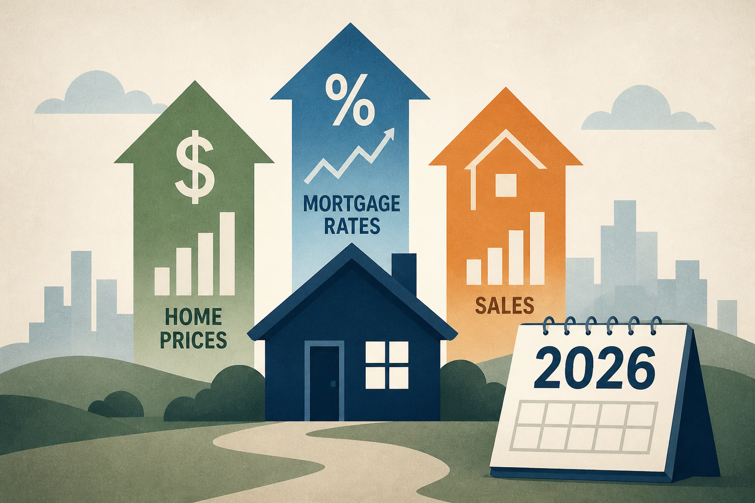Housing Market 2026: 3 Predictions for Home Prices, Mortgage Rates, Sales