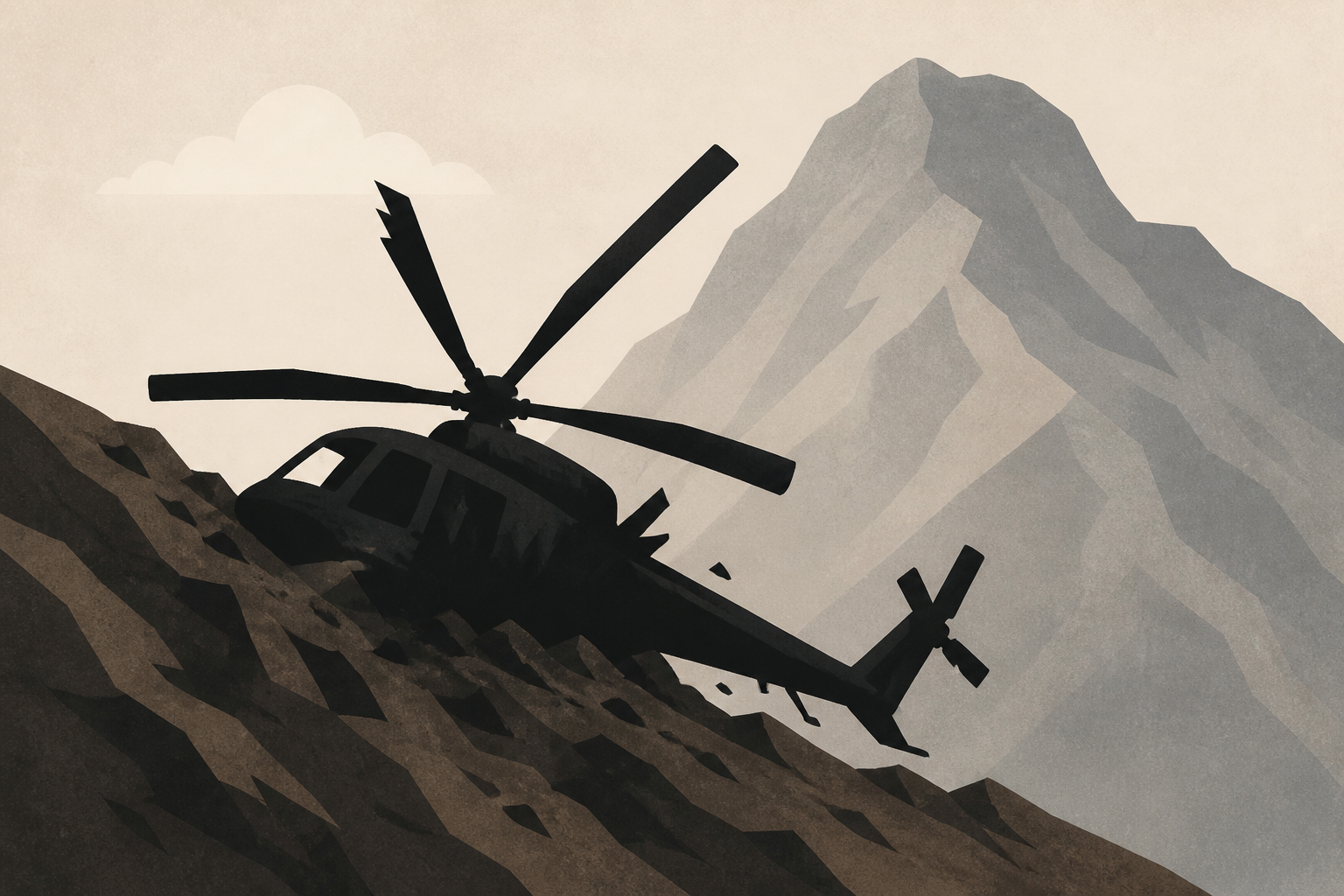 Helicopter crashes at Mount Ololokwe in Kenya, killing six people