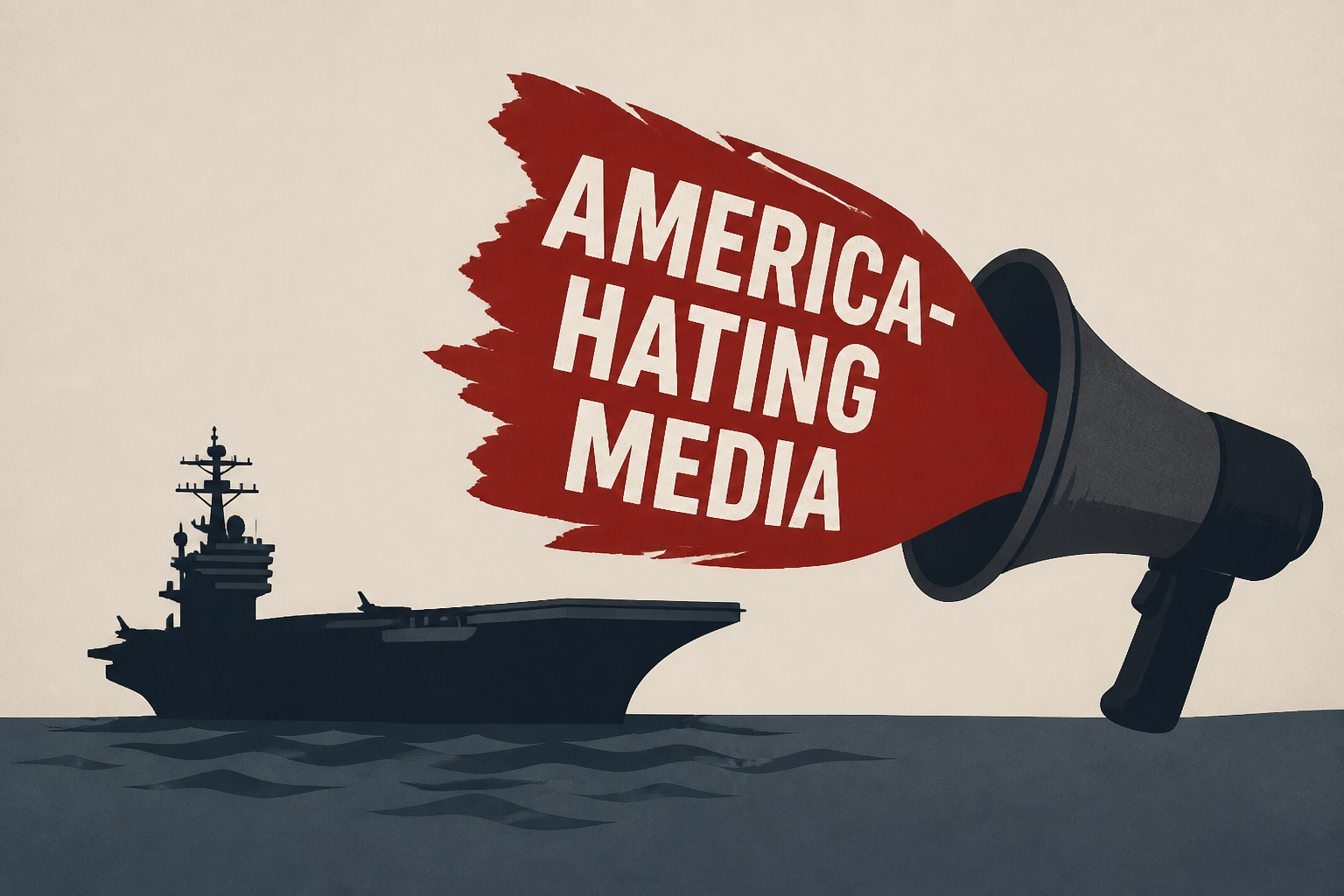 Officials say 'America-hating' media to blame for USS Lincoln outrage