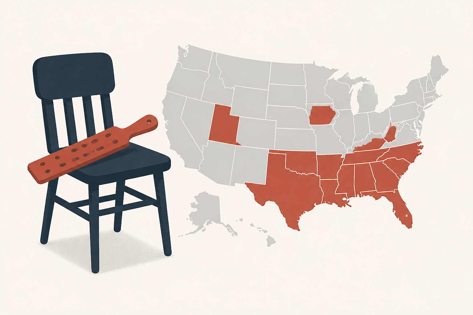 School corporal punishment is still legal in 15 states : NPR