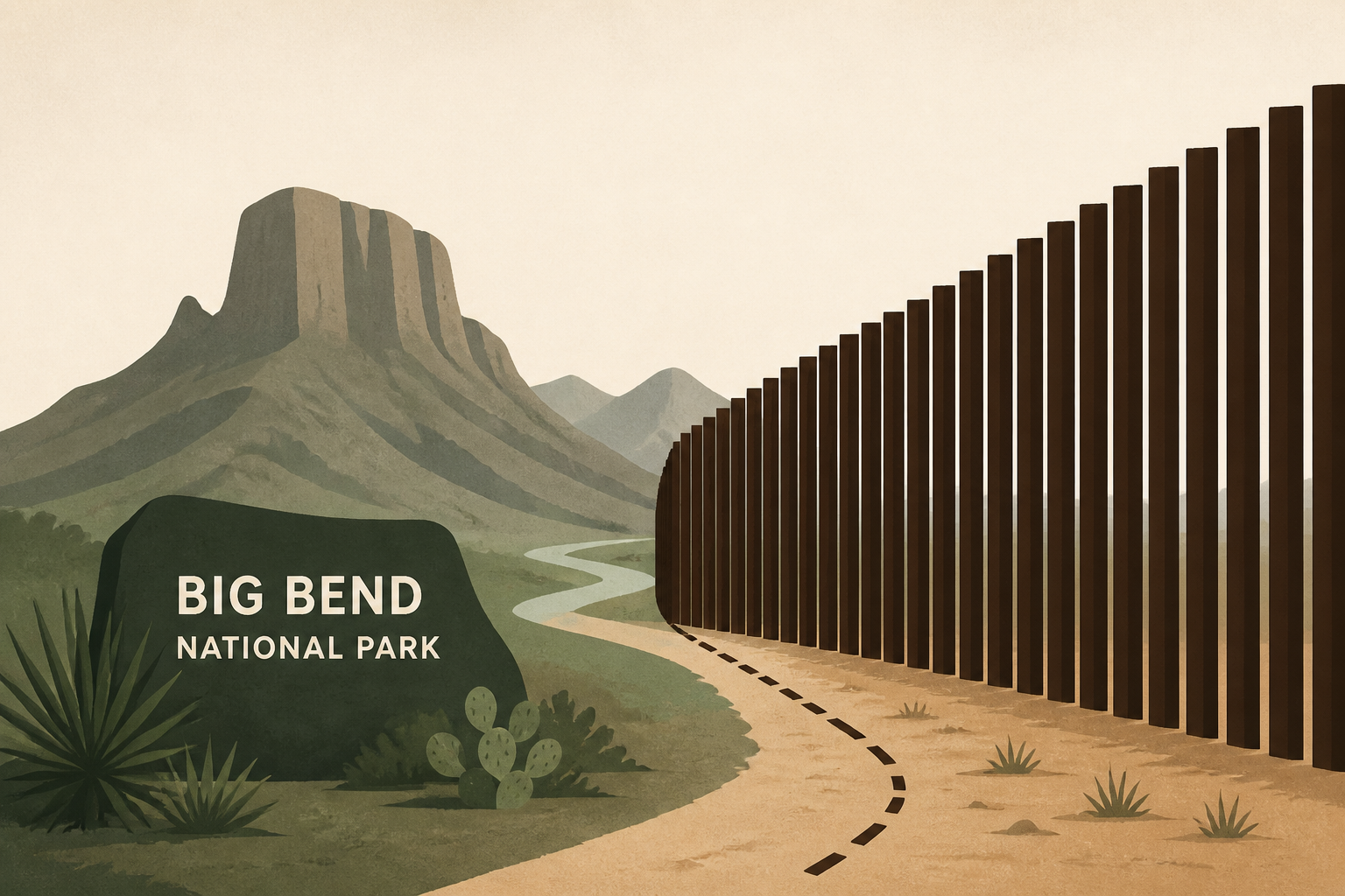 What we know about the controversial border security project in Big Bend National Park