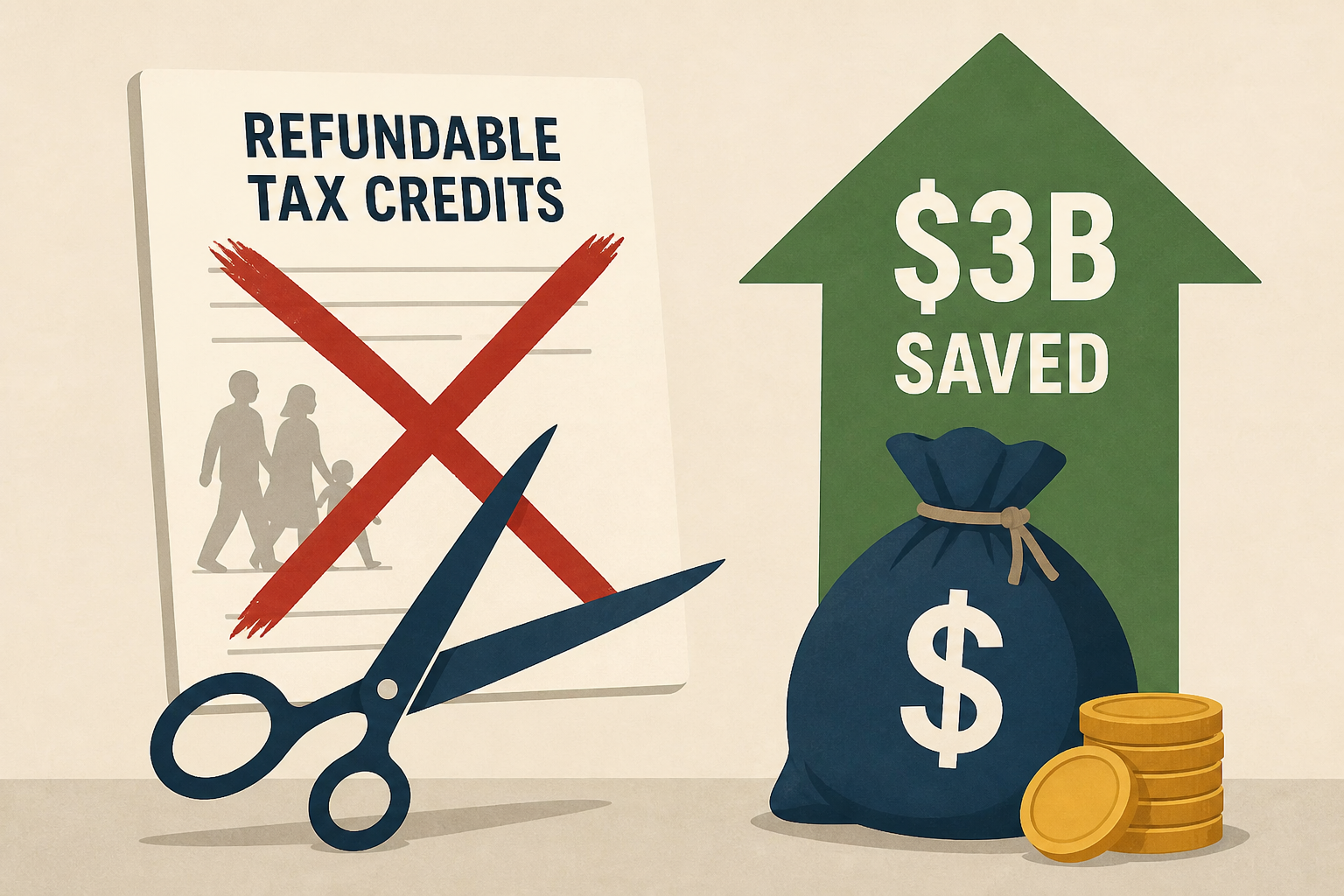 Trump admin axes refundable tax credits for illegal migrants, saving taxpayers $3B