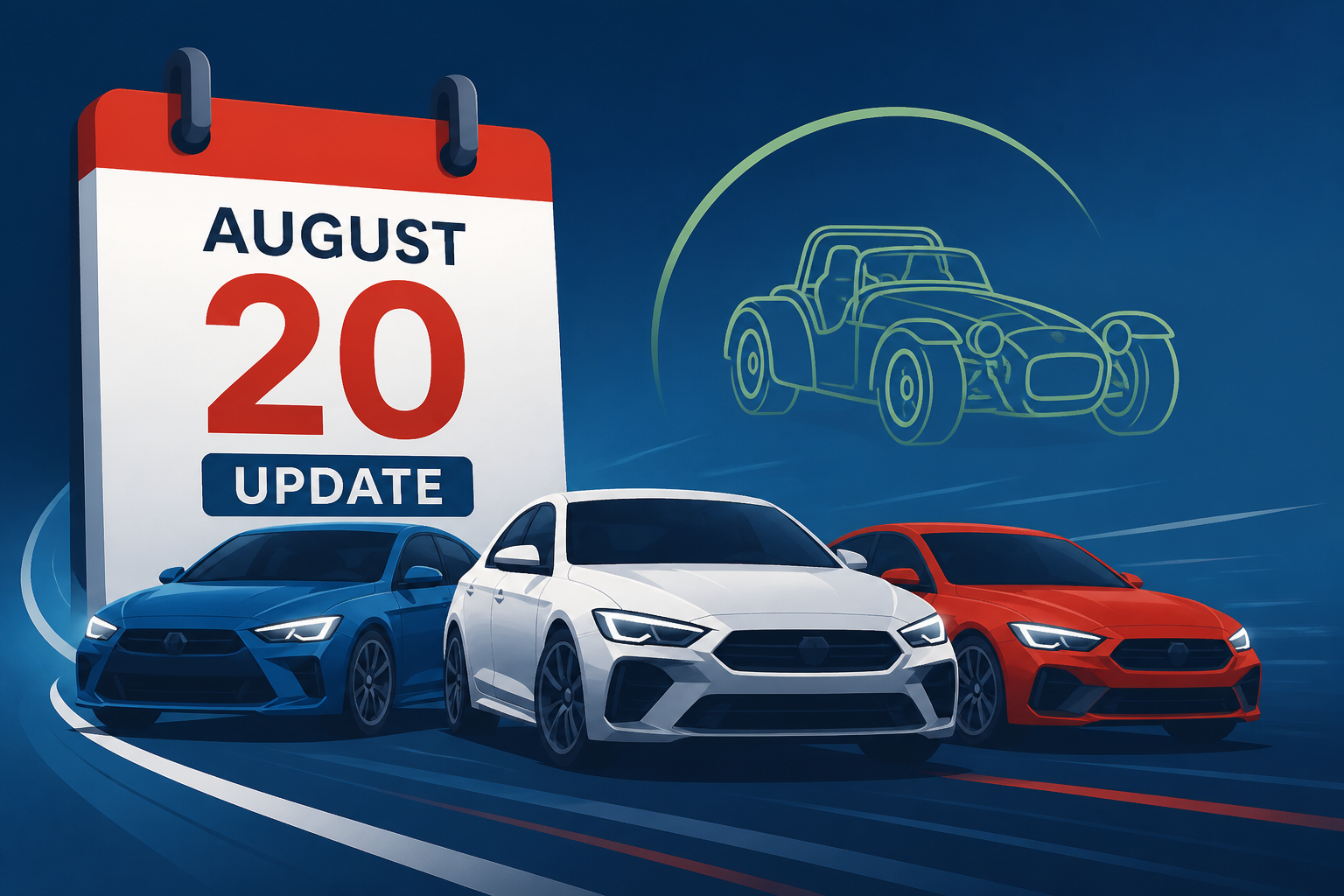 Gran Turismo 7 Update Confirmed for August 20: Three Performance Sedans, Caterham Returns