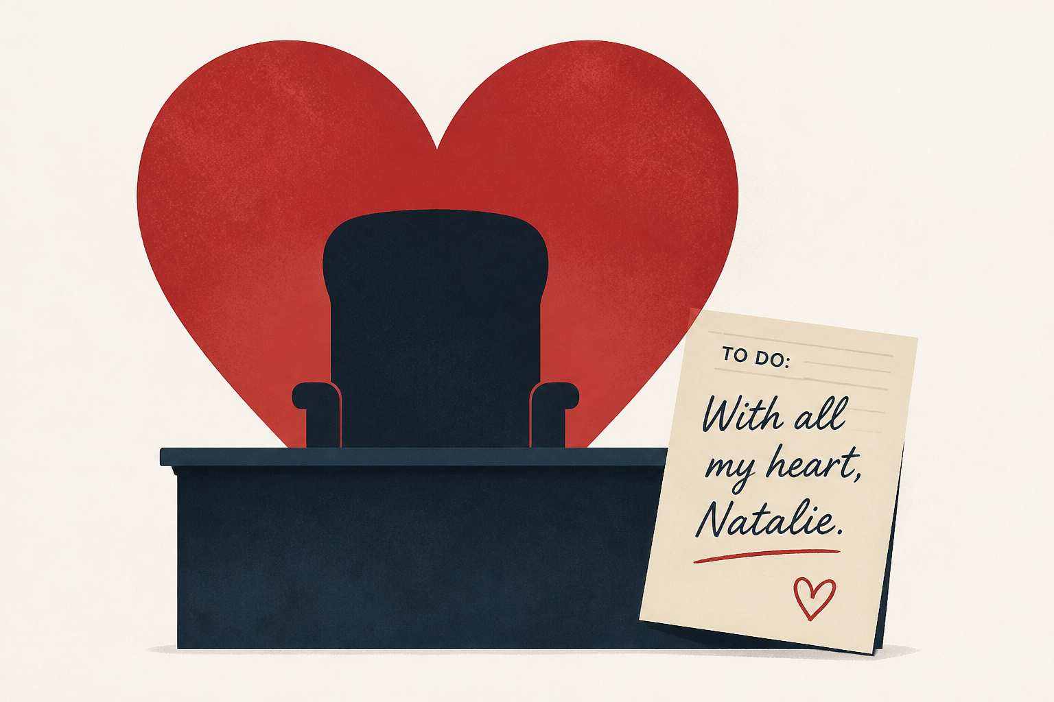 ‘With all my heart, Natalie.’ Trump’s most devoted aide emerges