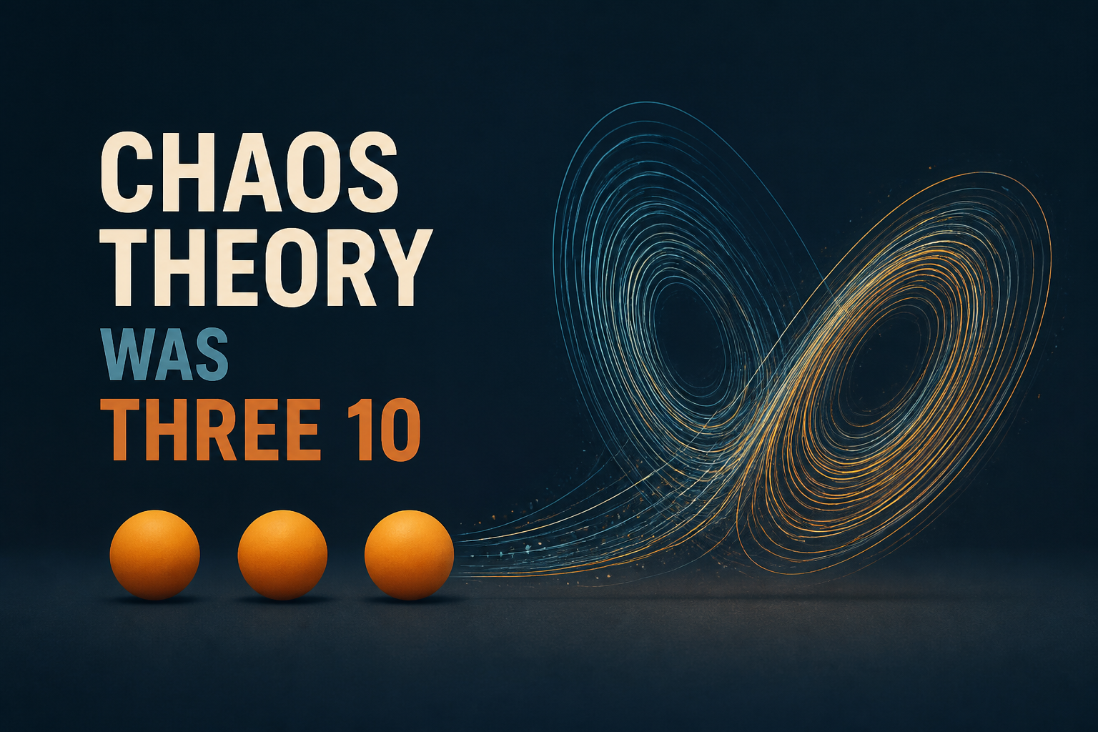Chaos Theory Was Three 10