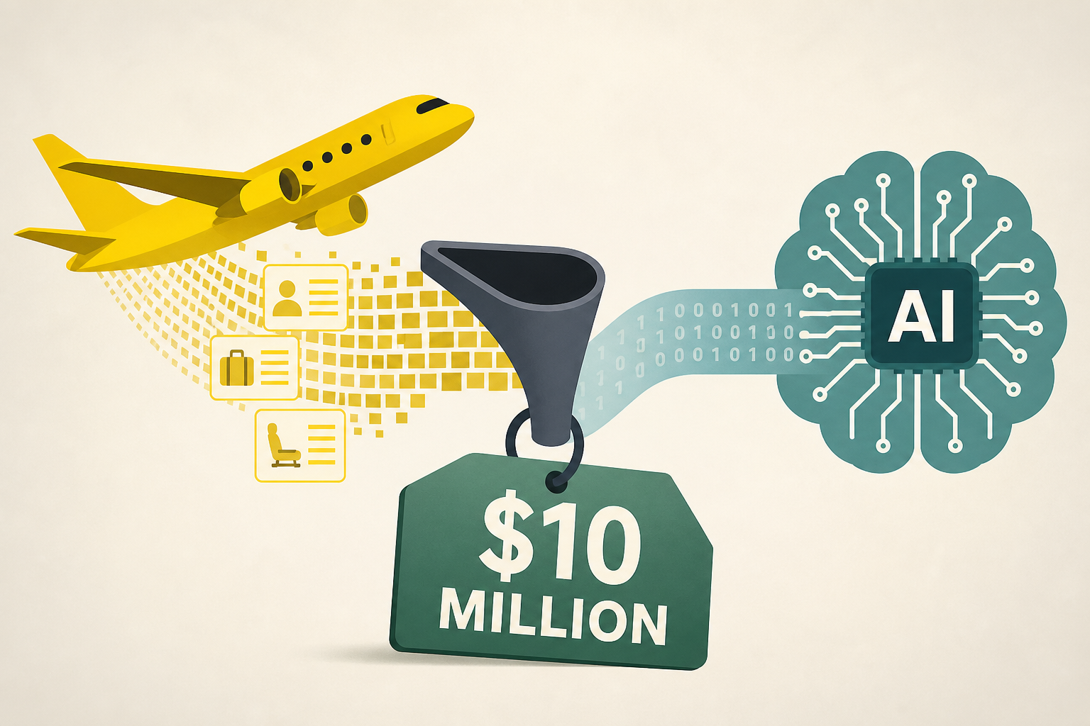 Google Paying $10 Million For Spirit Airlines’ Data To Train AI