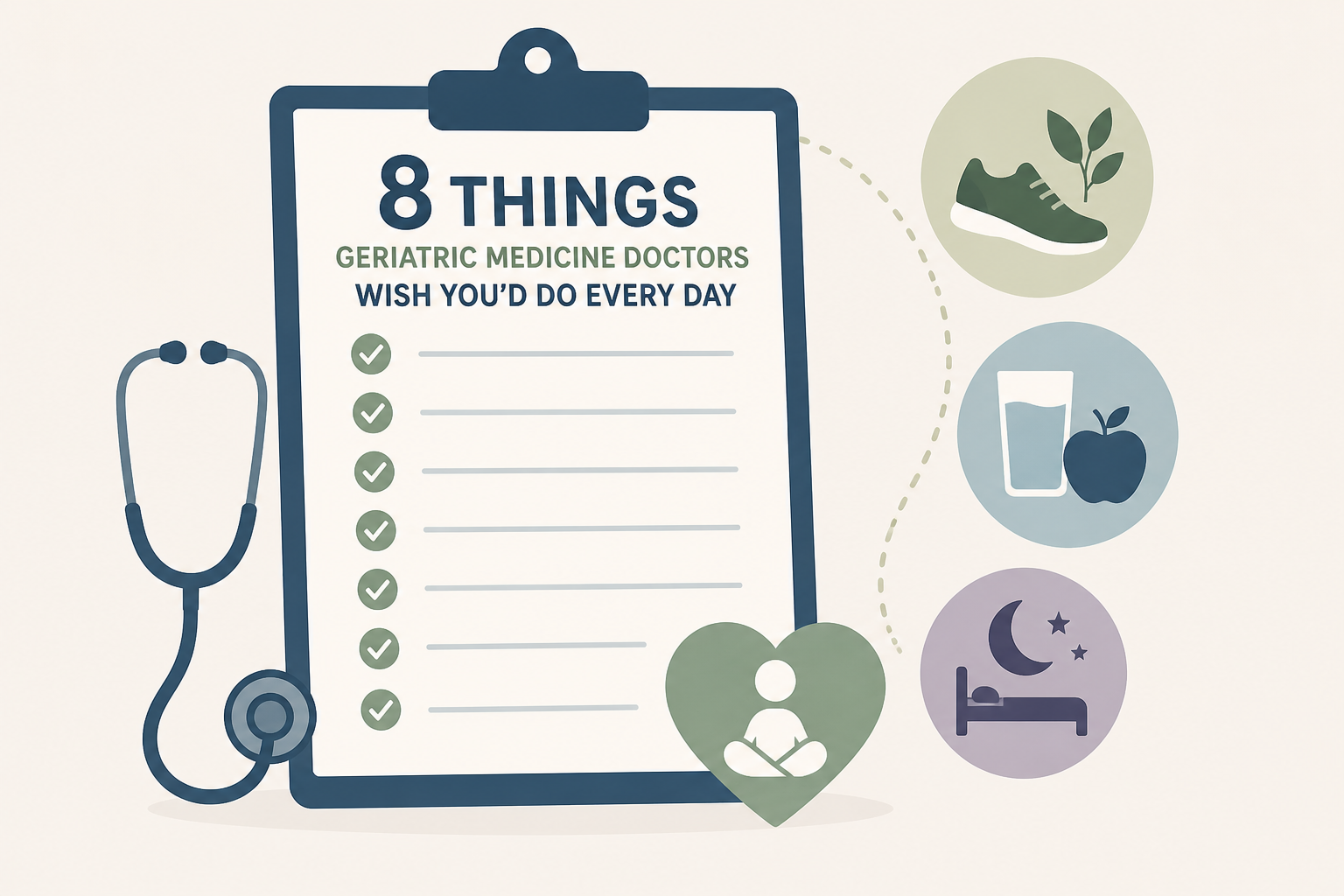8 Things Geriatric Medicine Doctors Wish You’d Do Every Day