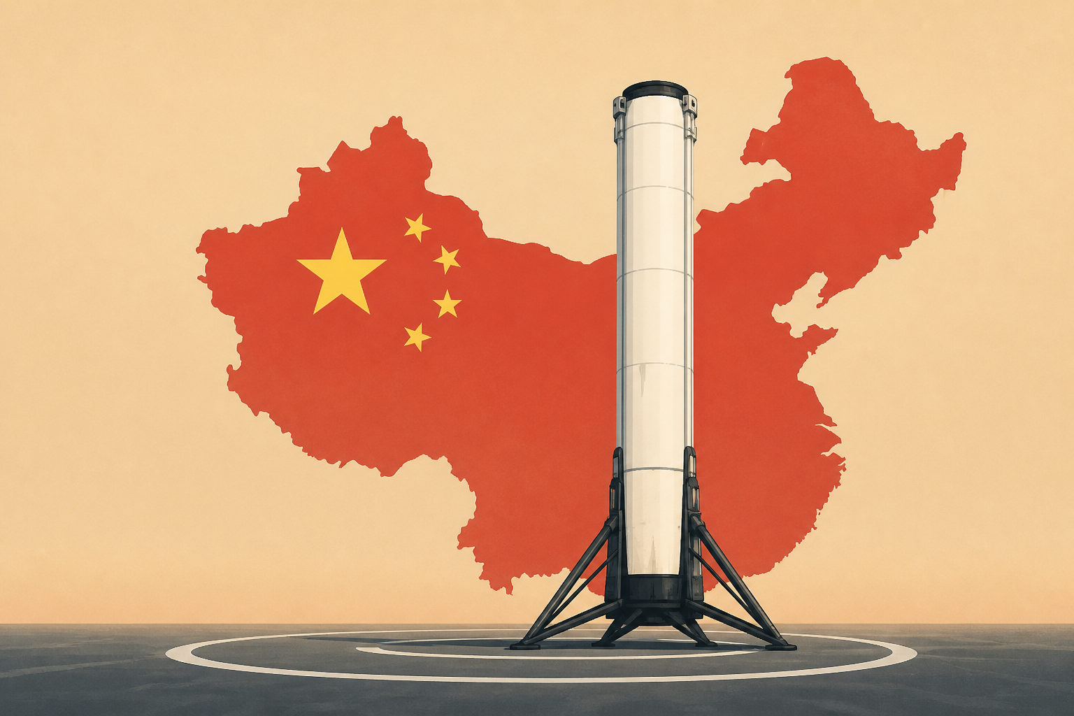 China recovers rocket stage on land for first time