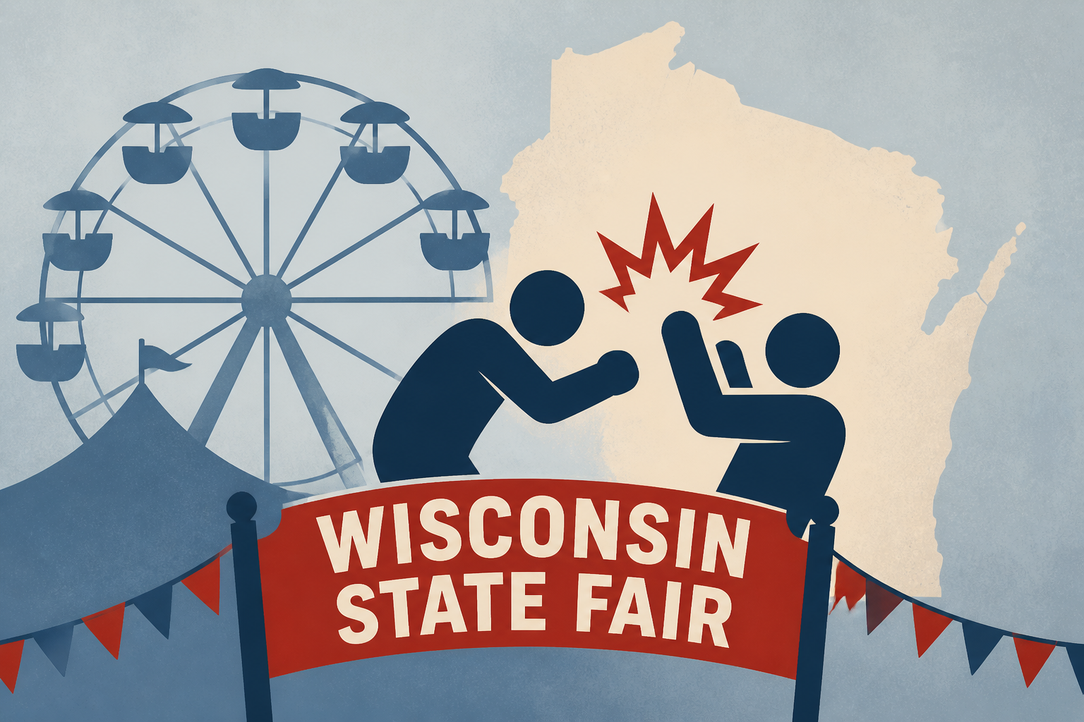 Fights erupt at Wisconsin State Fair on closing night, 7 arrested