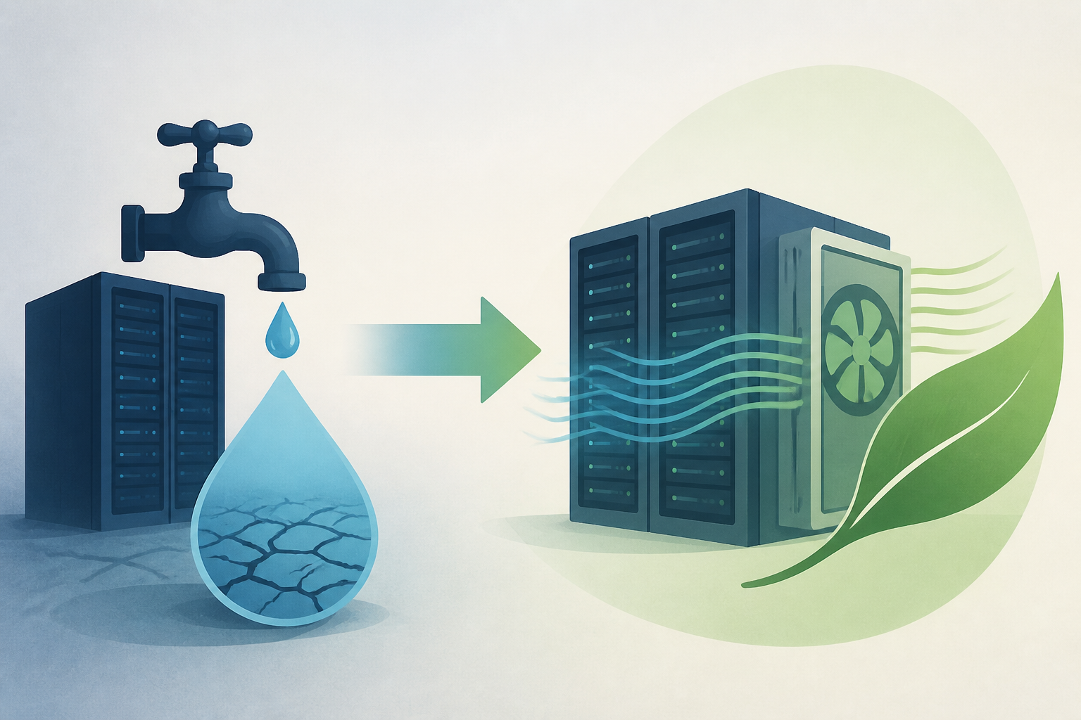 There’s a better way to cool data centres that cuts their huge thirst for water
