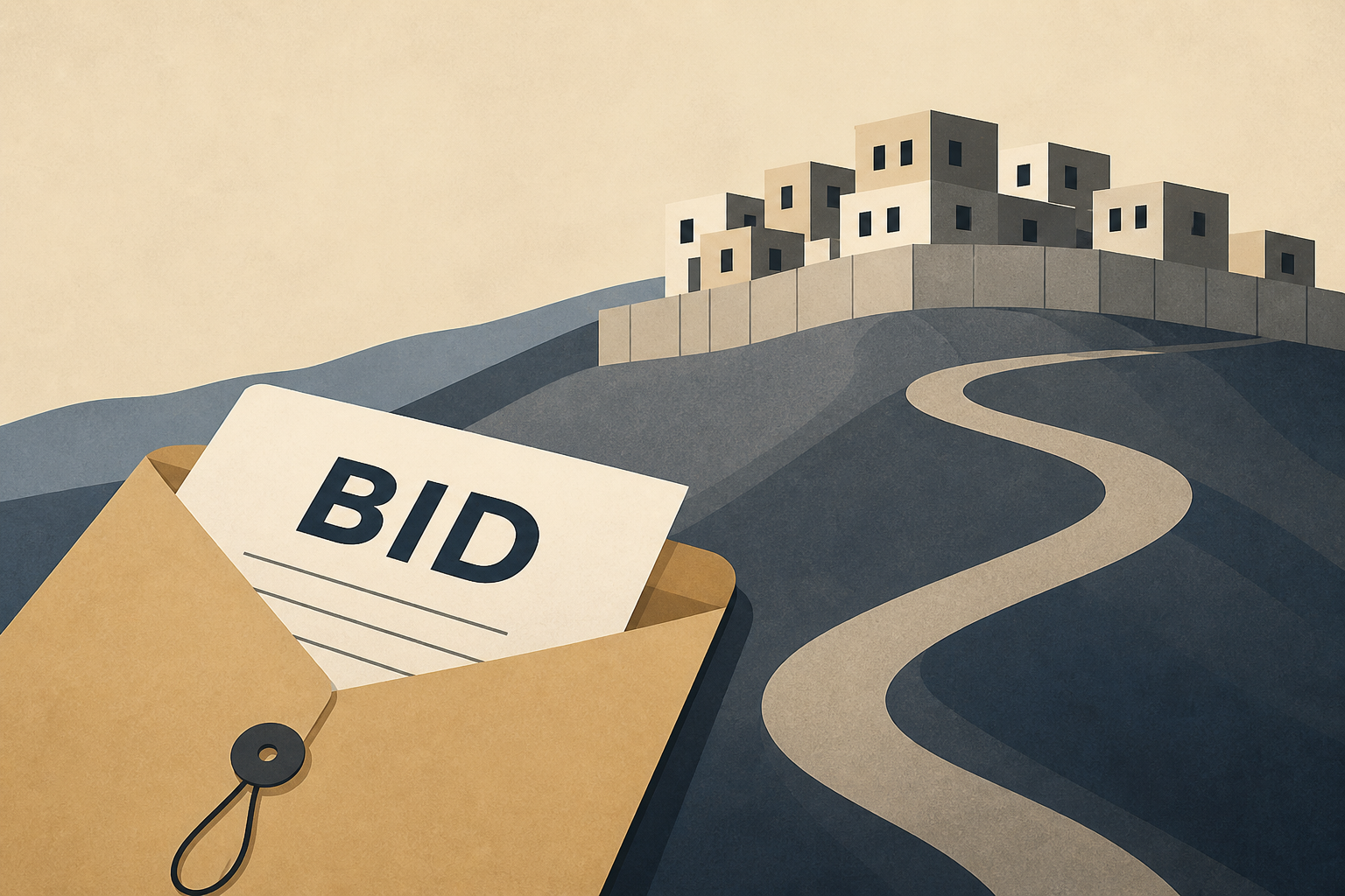Israel opens up bids for highly-sensitive West Bank settlement project