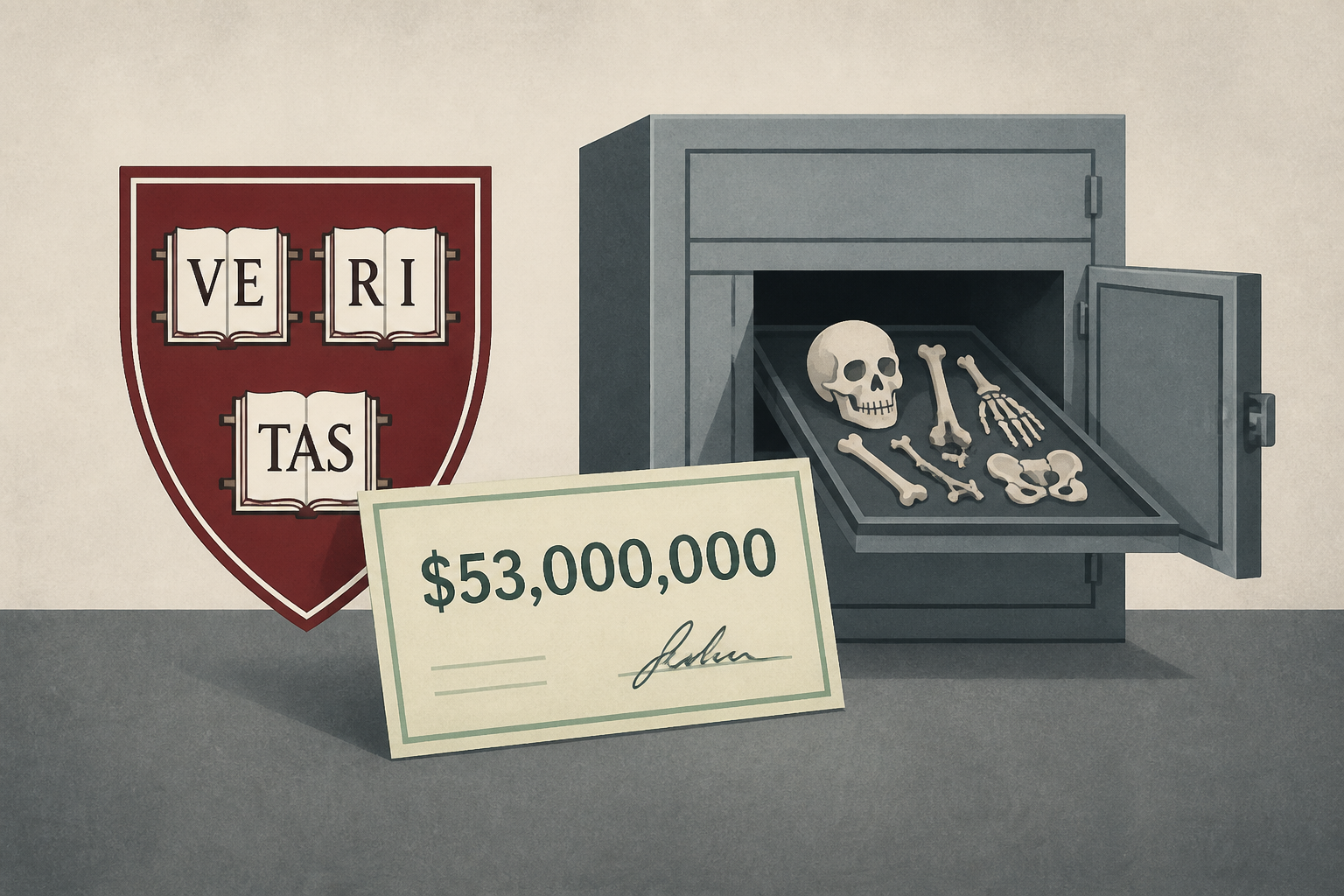 Harvard agrees to pay $53 million after morgue manager sold body parts