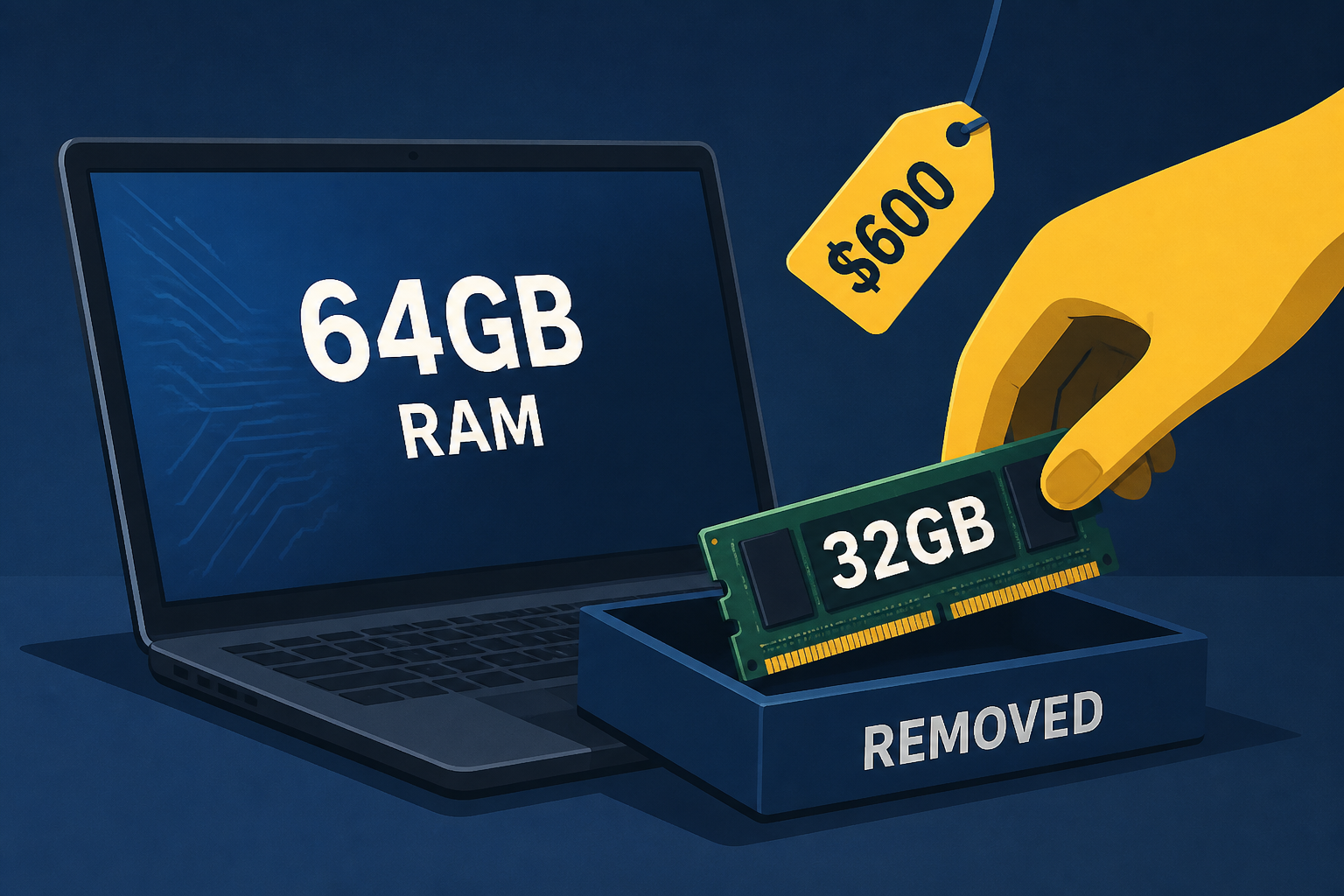Best Buy removes 32GB RAM worth $600 to "repair" customer's 64GB gaming laptop