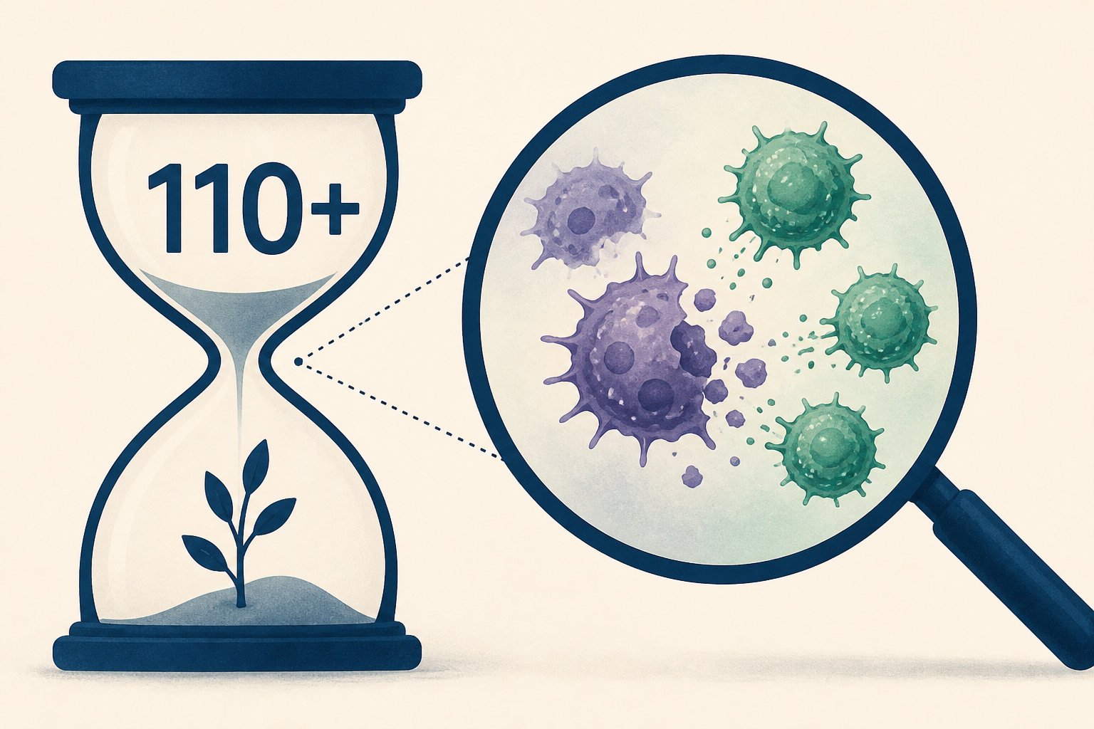How do people live beyond 110? Abundance of cancer-killing cells might be key