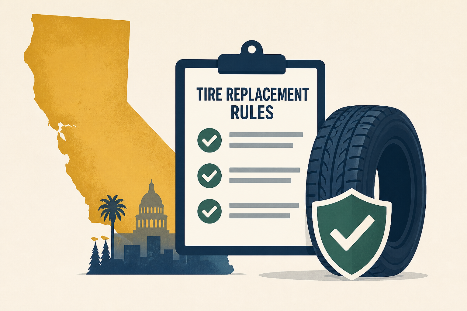 Gavin Newsom defends California tire replacement rules amid backlash