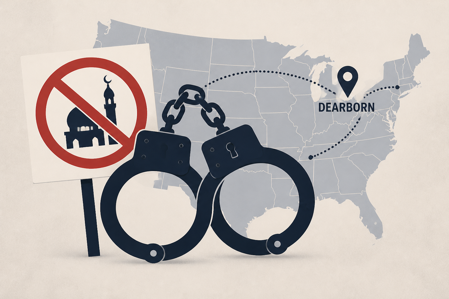 22 people arrested during anti-Islam protests in Dearborn Tuesday, some from as far as New York, Tennessee