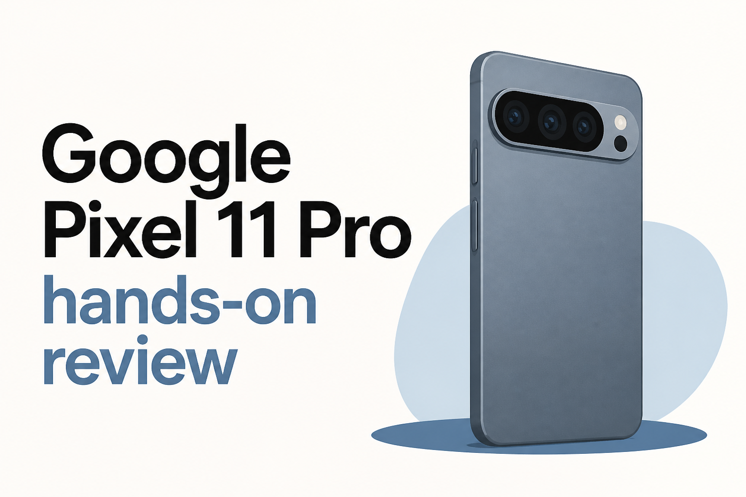 Google Pixel 11 Pro hands-on review