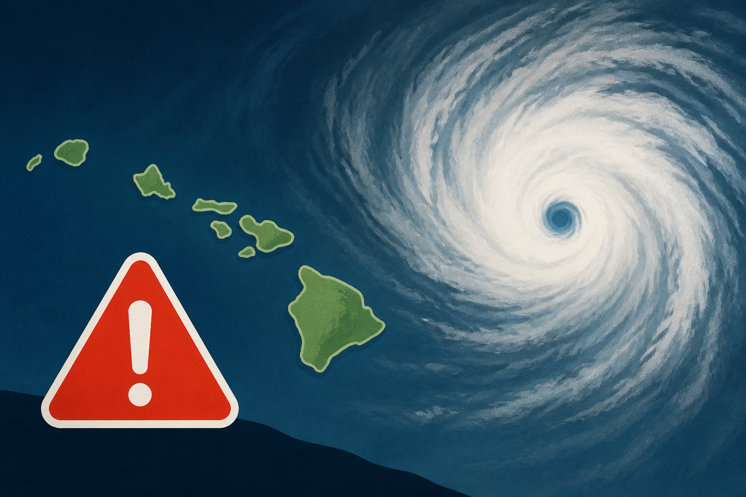 Hurricane forecasters put Hawaii on alert as tropical storm brews