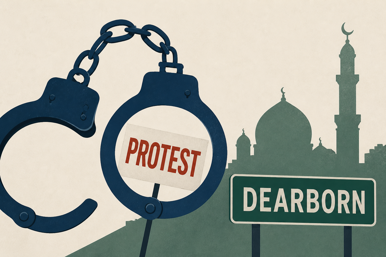 22 arrested during Jake Lang protest in Dearborn