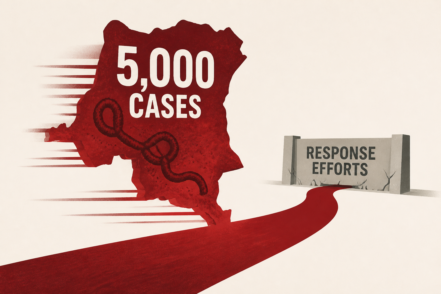 Congo's Ebola outbreak reaches 5,000 cases as it outpaces response efforts