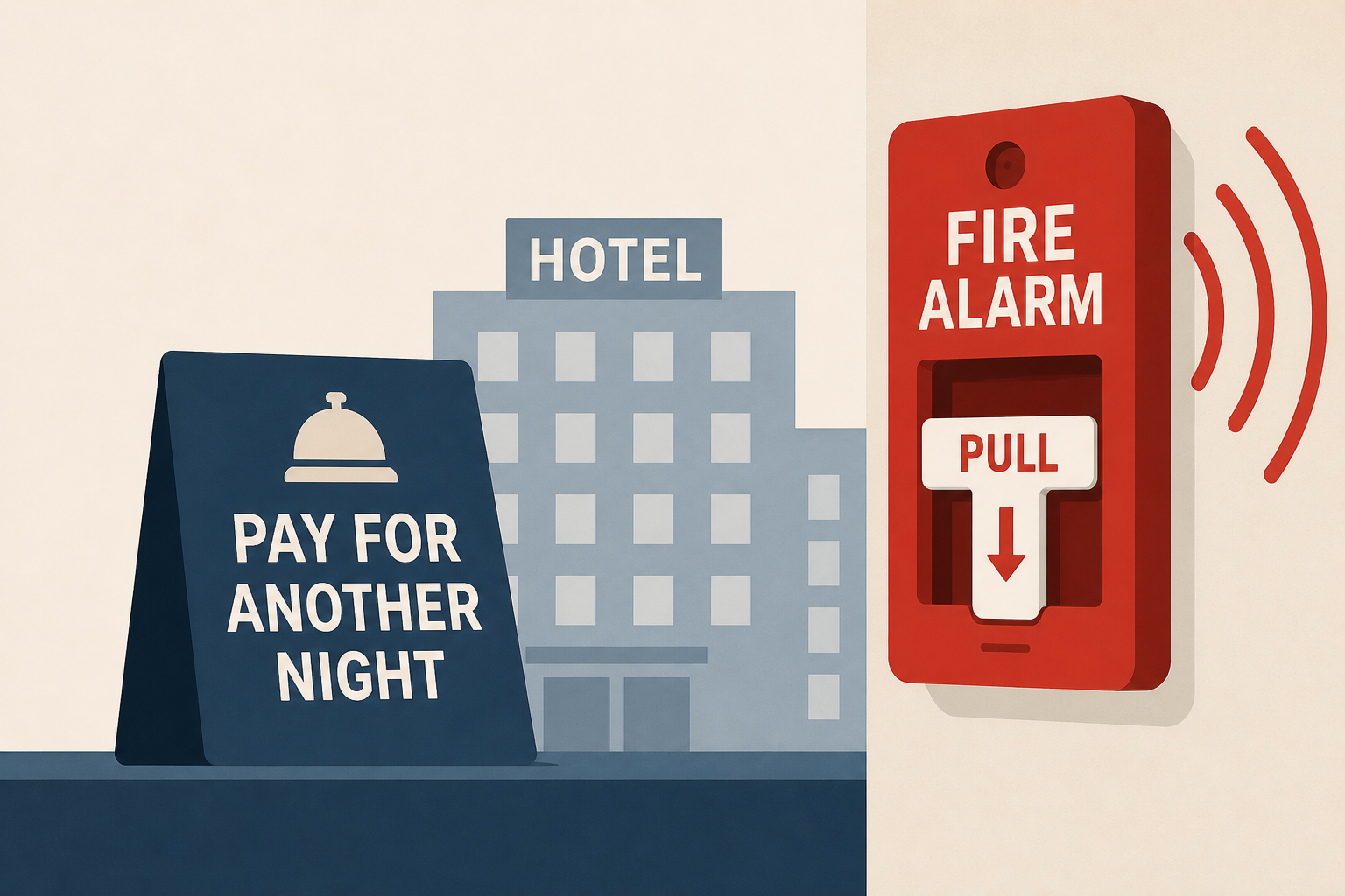 Hotel Guests Were Told They’d Have to Pay for Another Night-Then Their Son Pulled the Fire Alarm