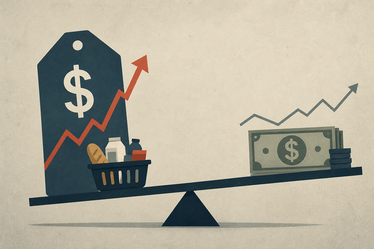 Inflation and Weak Wage Growth Are Keeping Americans' Woes Alive