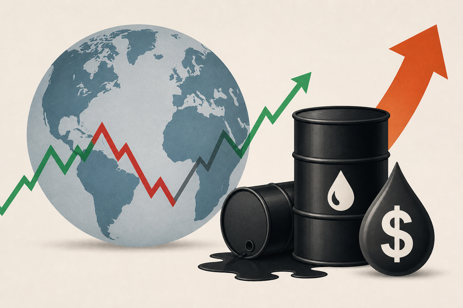 World shares are mixed and oil prices surge more than 2%