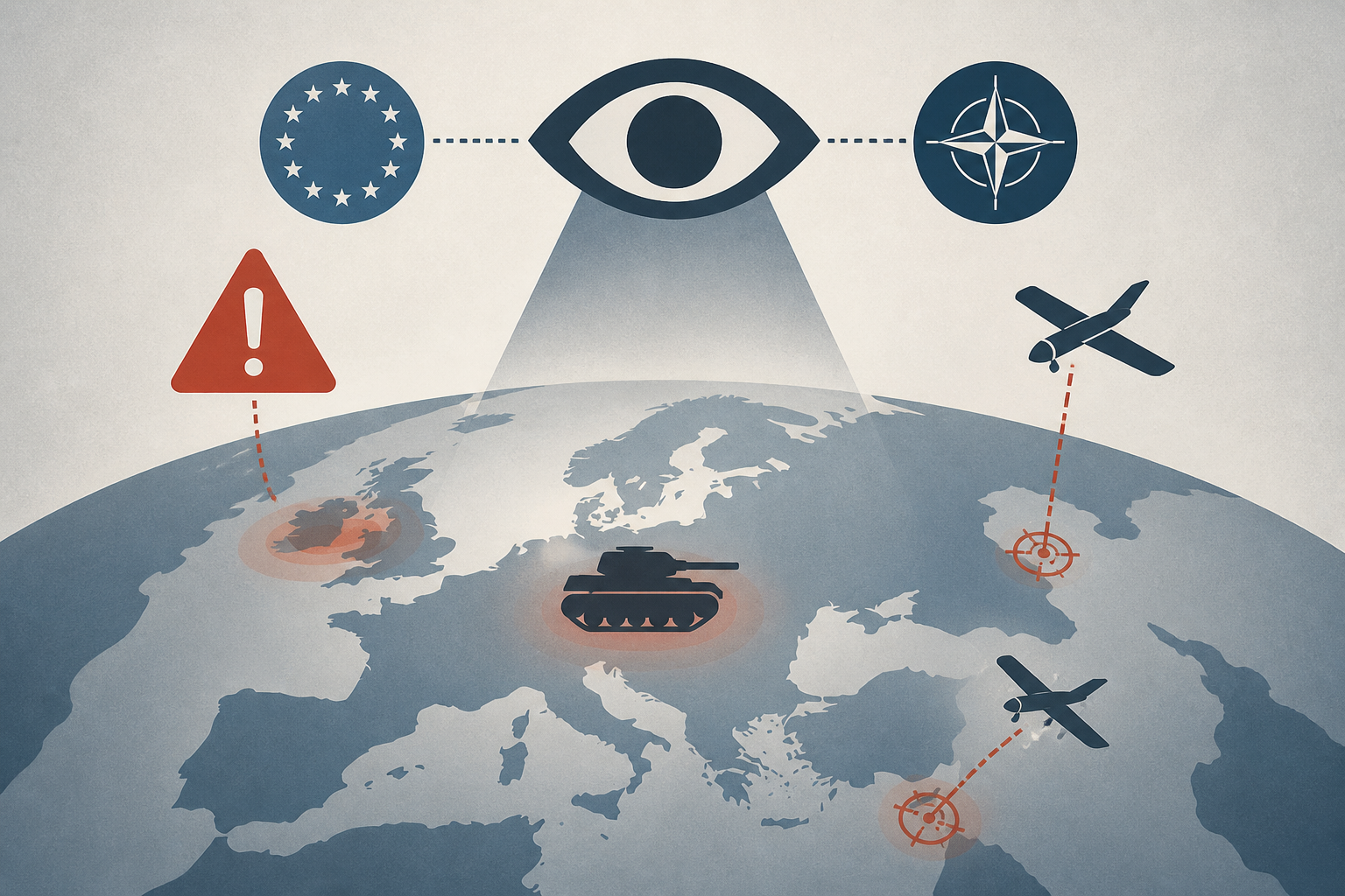 U.S. and NATO watch as Europe’s largest army threatens the UK over jet drones, Iran targets European bases and Ukrainian drones strike North Africa