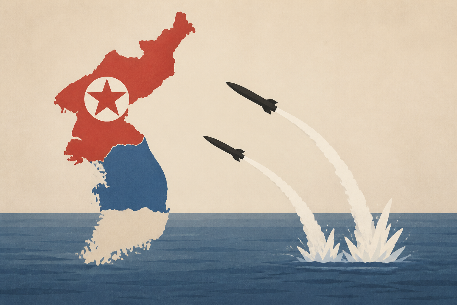 North Korea fires short-range ballistic missiles to sea, South Korea says