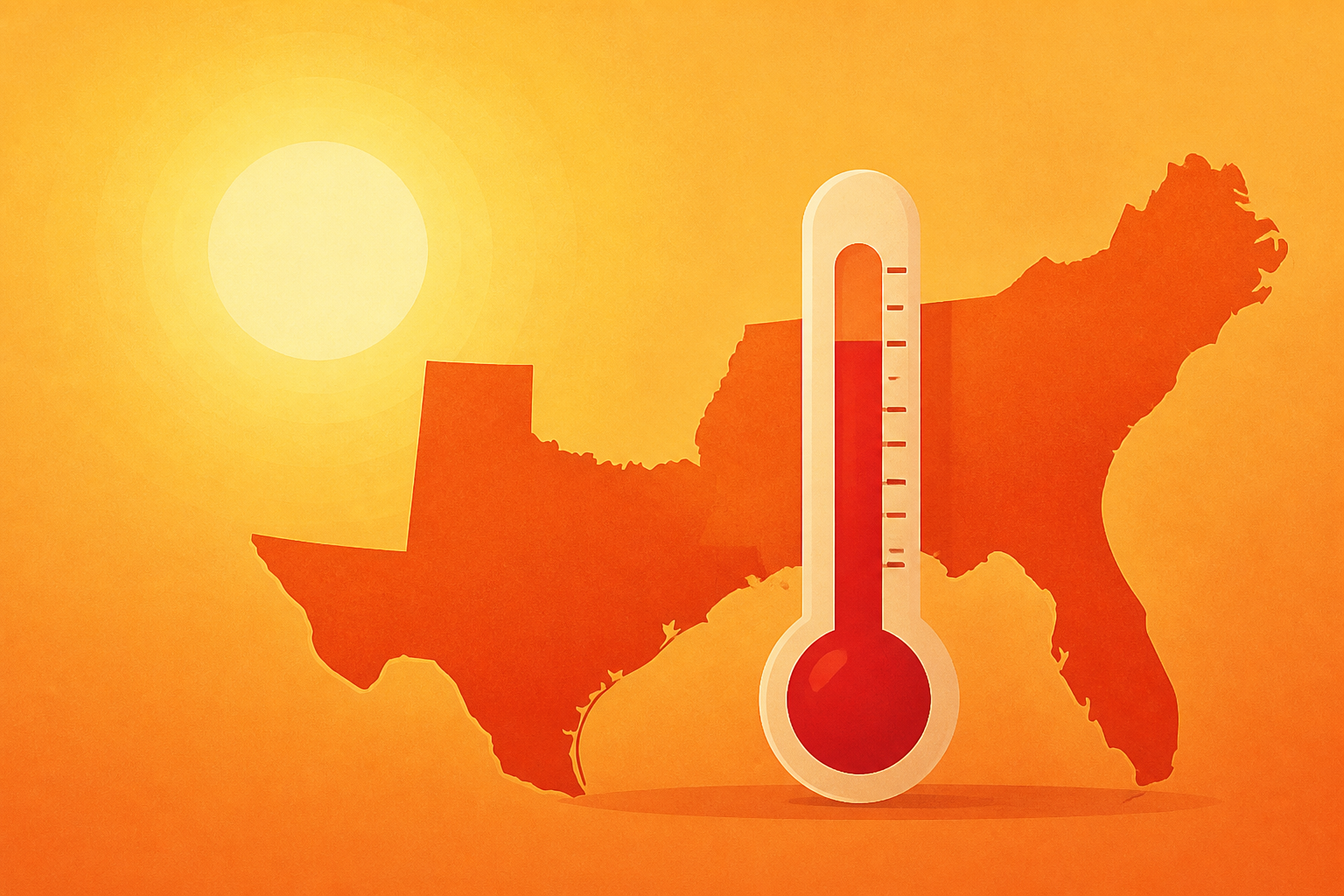 South heat wave to bring dozens of records this week