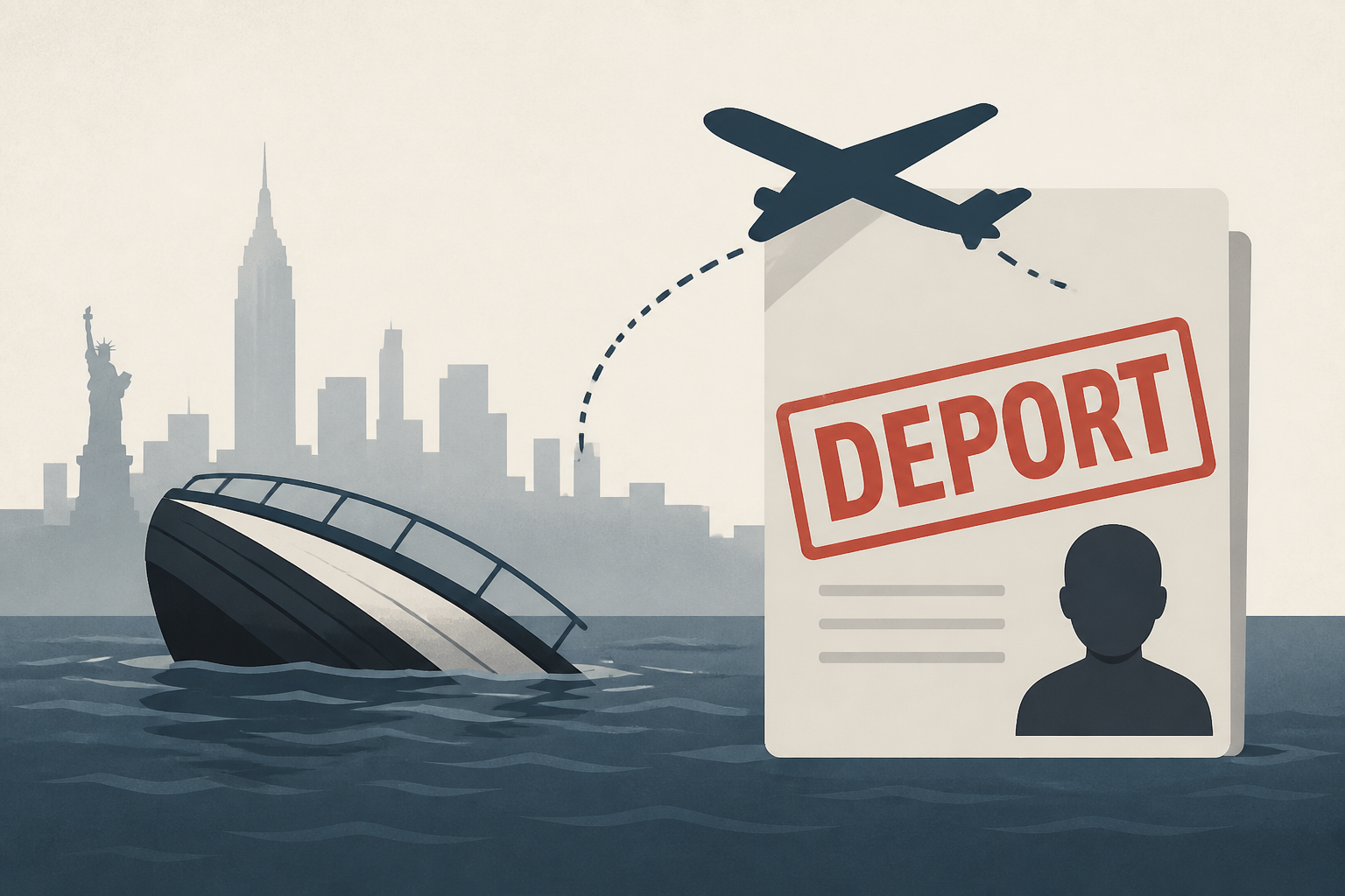 U.S. will seek to deport captain of boat that capsized in New York, killing mom and baby