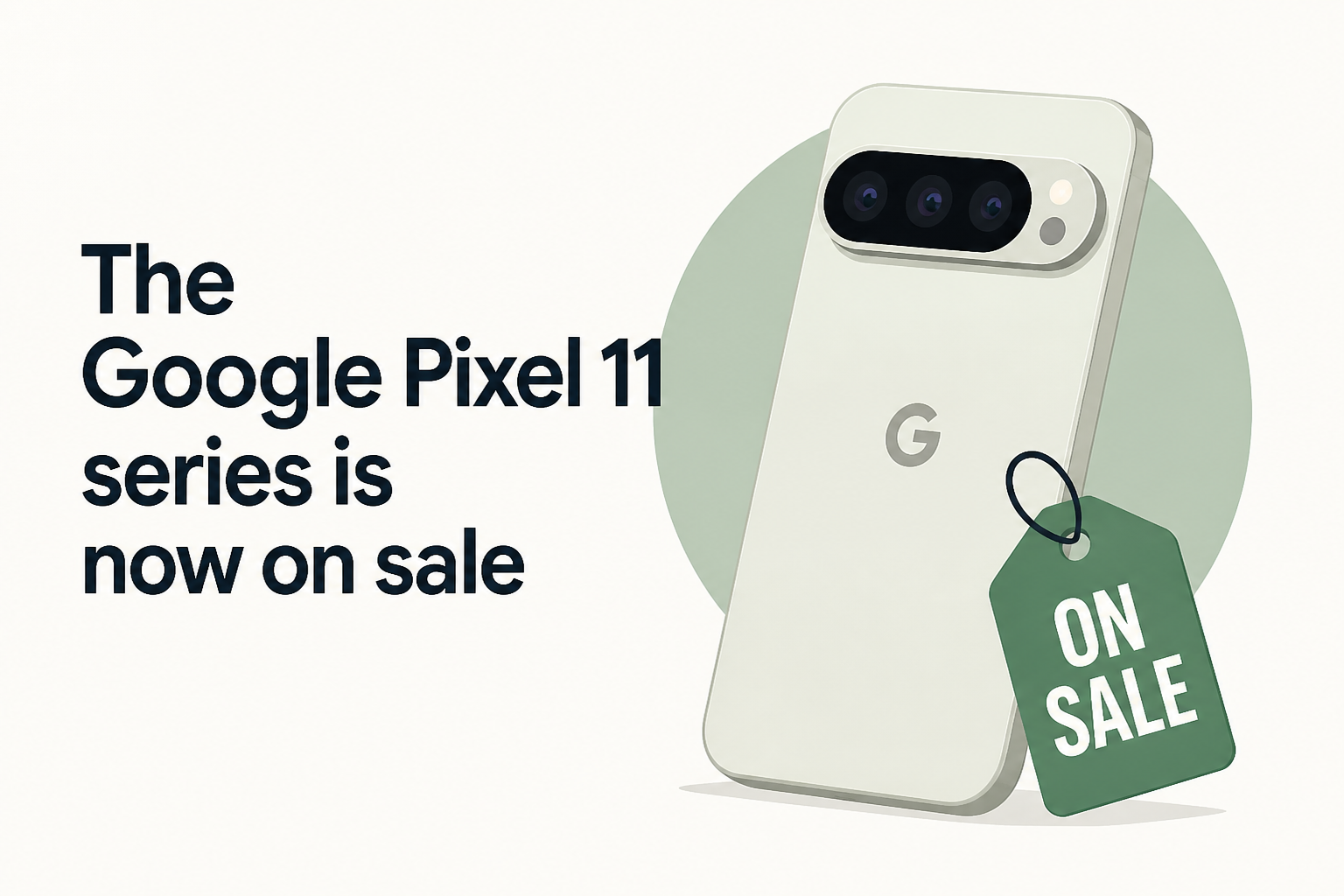 The Google Pixel 11 series is now on sale
