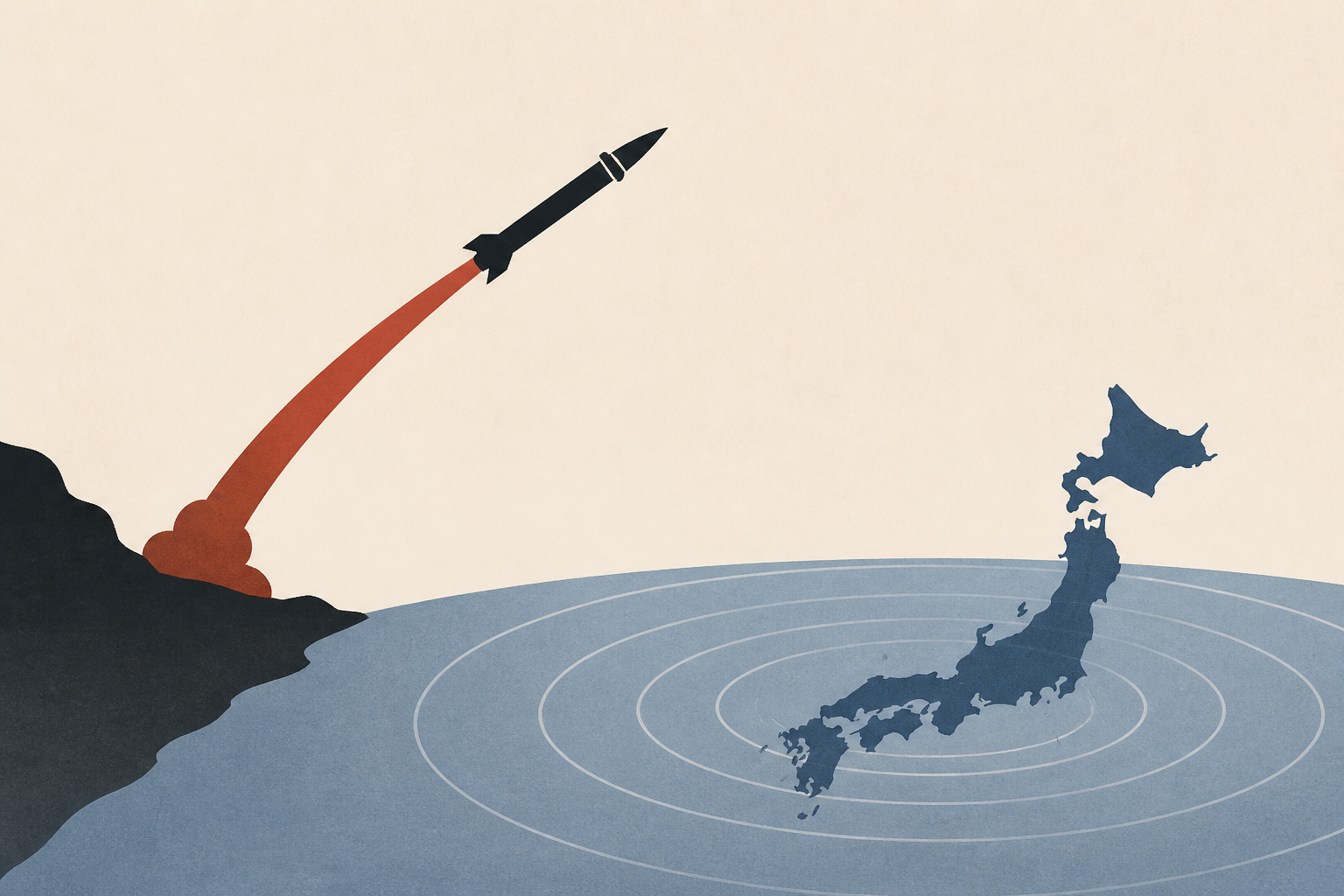 North Korea fires a suspected missile toward the sea, Japan says