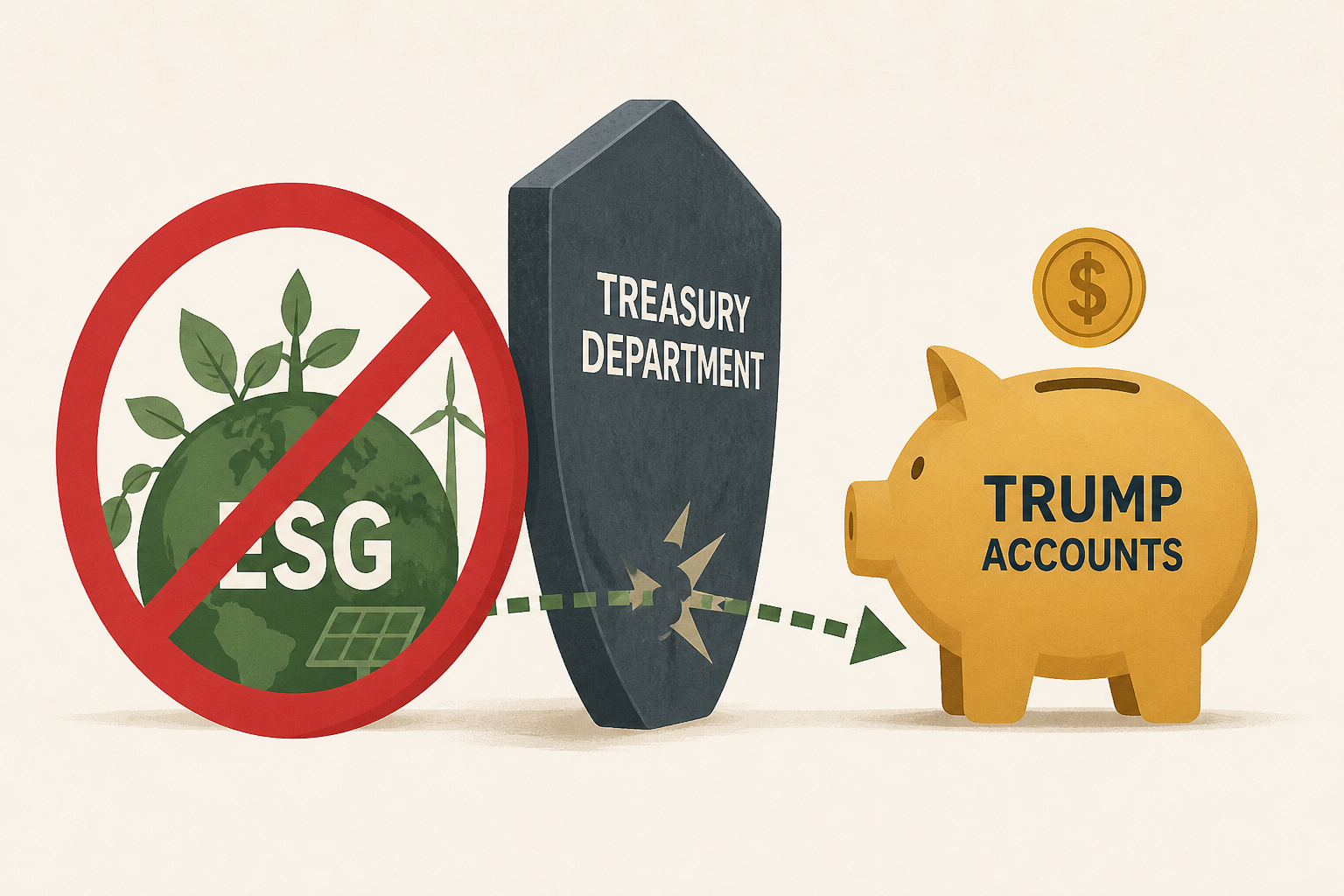 Treasury Department blocks ESG funds from Trump Accounts investments