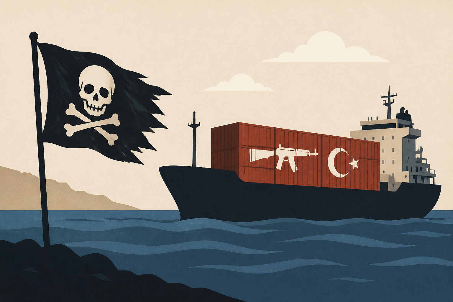 Pirates hijack cargo ship carrying Turkish weapons off Somalia’s coast, official says