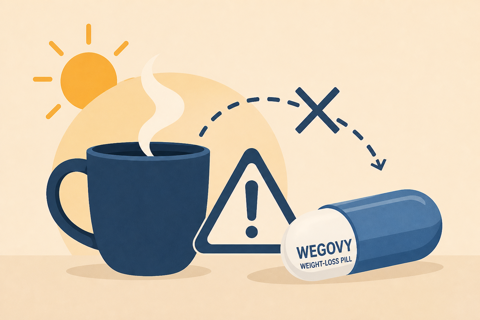 Wegovy weight-loss pill could be affected by morning coffee, doctors warn