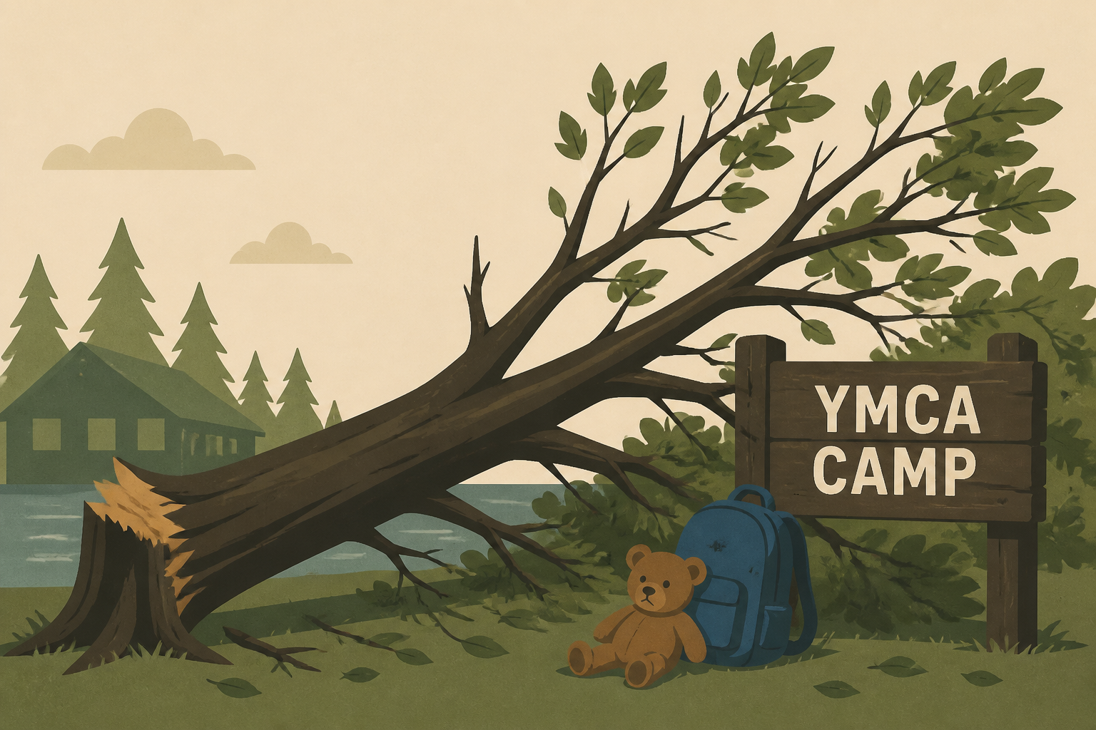 Family speaks out after 8-year-old boy struck, killed by fallen tree at YMCA camp
