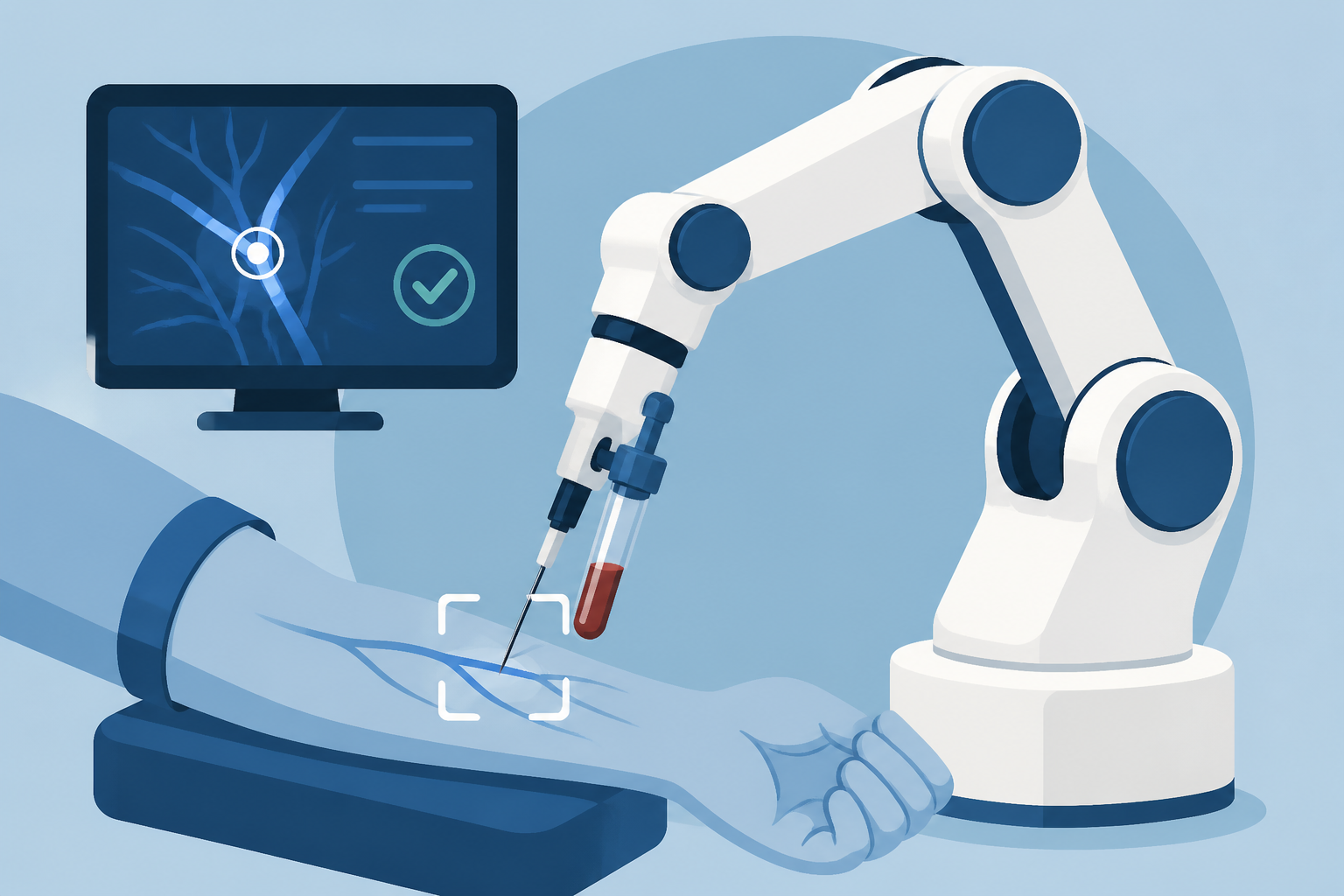 FDA approves robot that can find your vein, insert a needle, and draw blood without human help