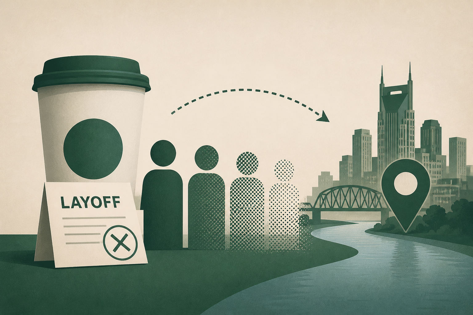 Starbucks lays off 224, including workers refusing to move to Nashville