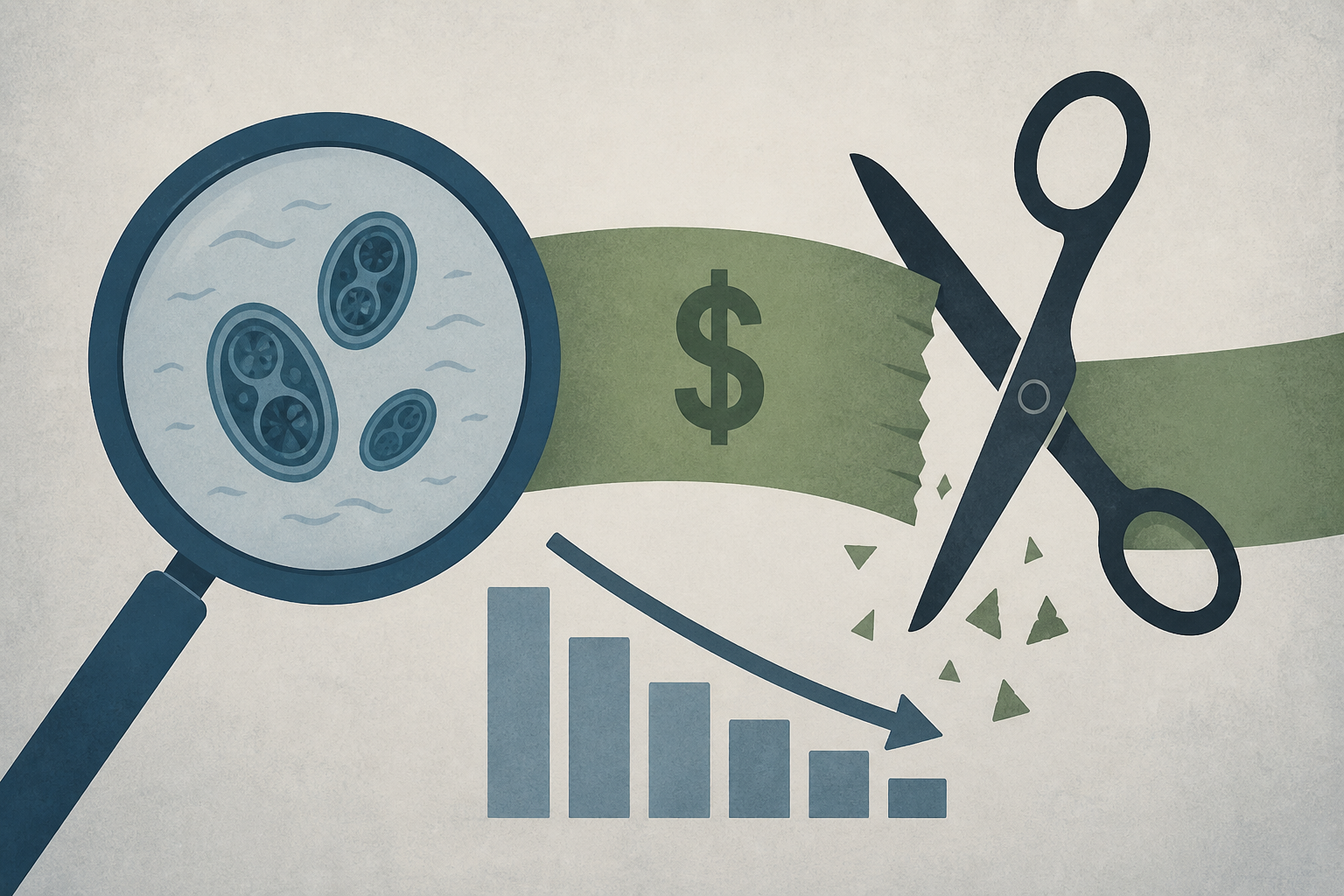 Federal funding cuts test cyclosporiasis outbreak response : NPR