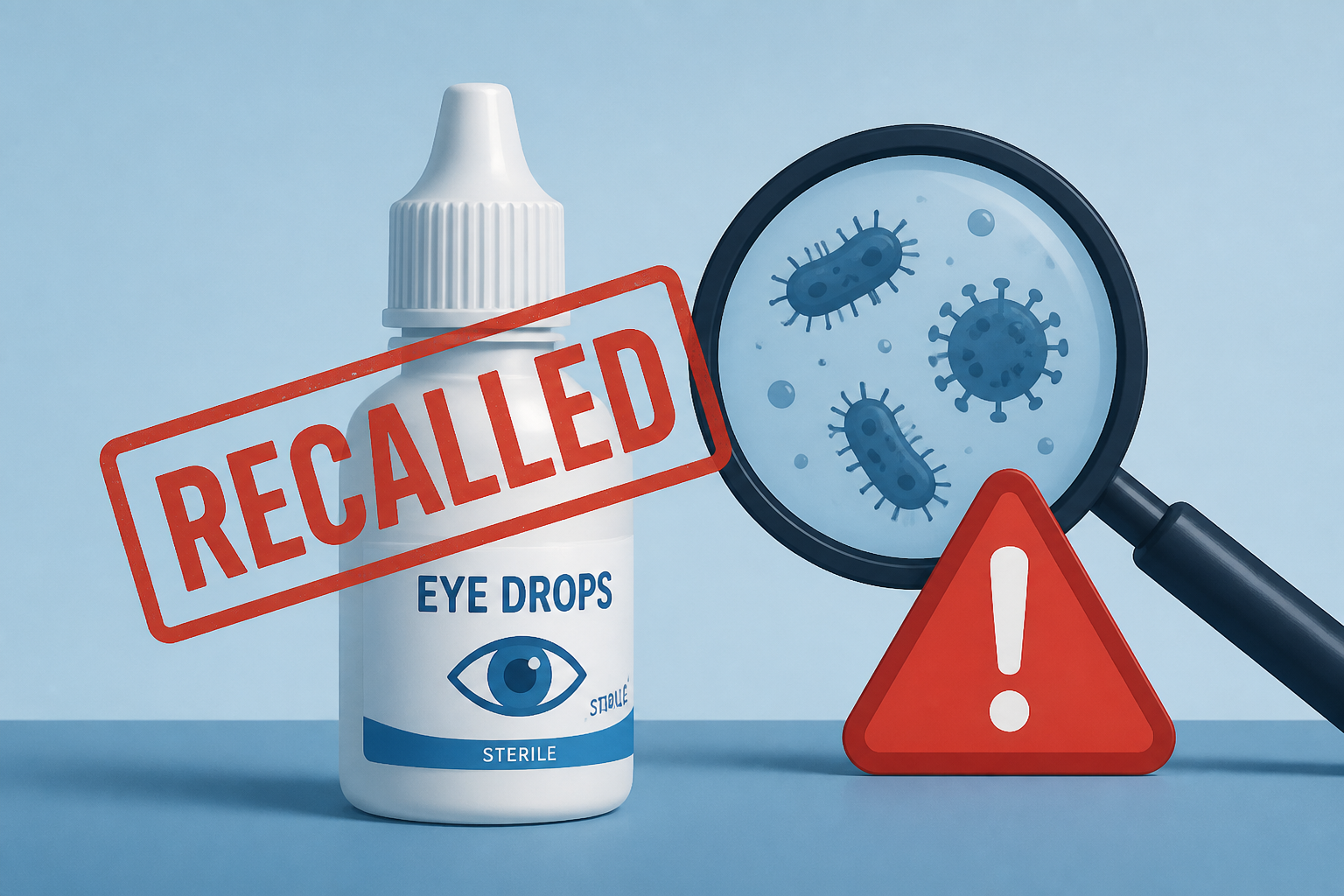 Clear Eyes eye drops recalled nationwide over contamination risk, FDA says