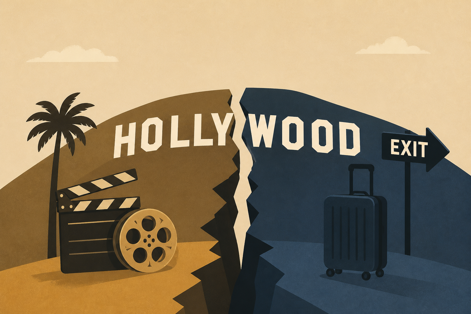Hollywood Divided Amid Threats To Leave