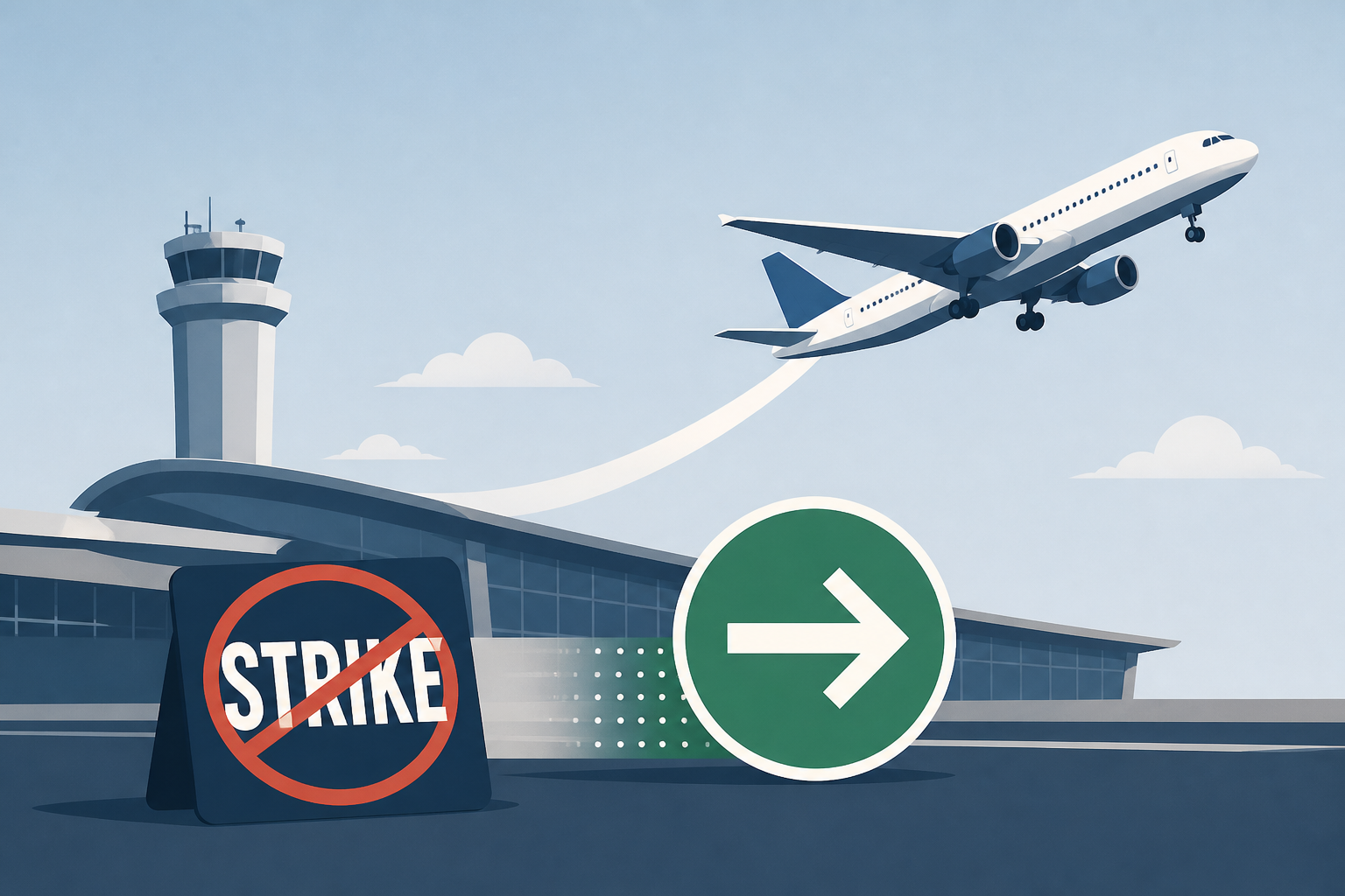 Ben-Gurion Airport flights resume after staff strike halts Israeli air travel